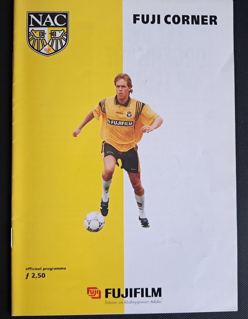 NAC - Sparta 1996/1997, Ophalen of Verzenden, Zo goed als nieuw, NAC Breda, Boek of Tijdschrift