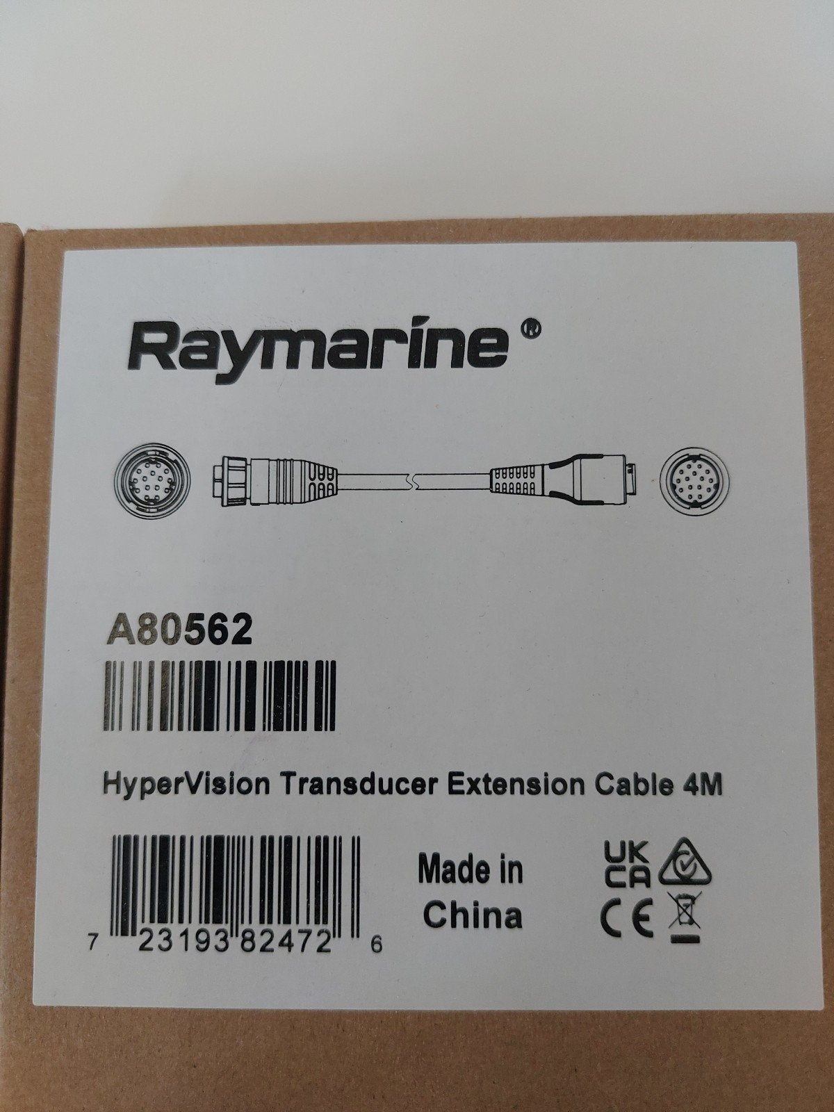 Raymarine verlengkabel transducer, Verzenden, Nieuw, Kaartplotter of Fish Finder