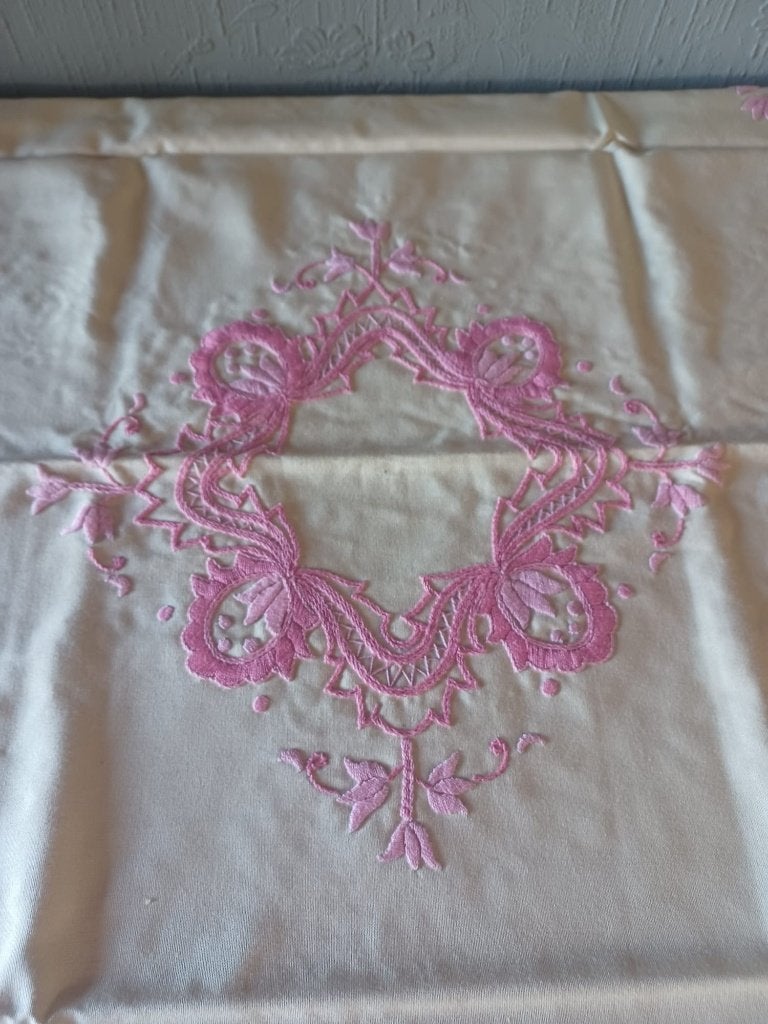 Origineel Hongaars Kalocsa Richelieu Tafelkleed – 80x80cm, Verzenden