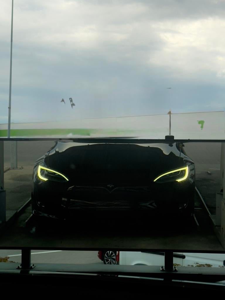 Tesla BLACK EDITION Nl AUTO, Auto's, Tesla, Model S, Zwart, Origineel Nederlands, Elektrisch