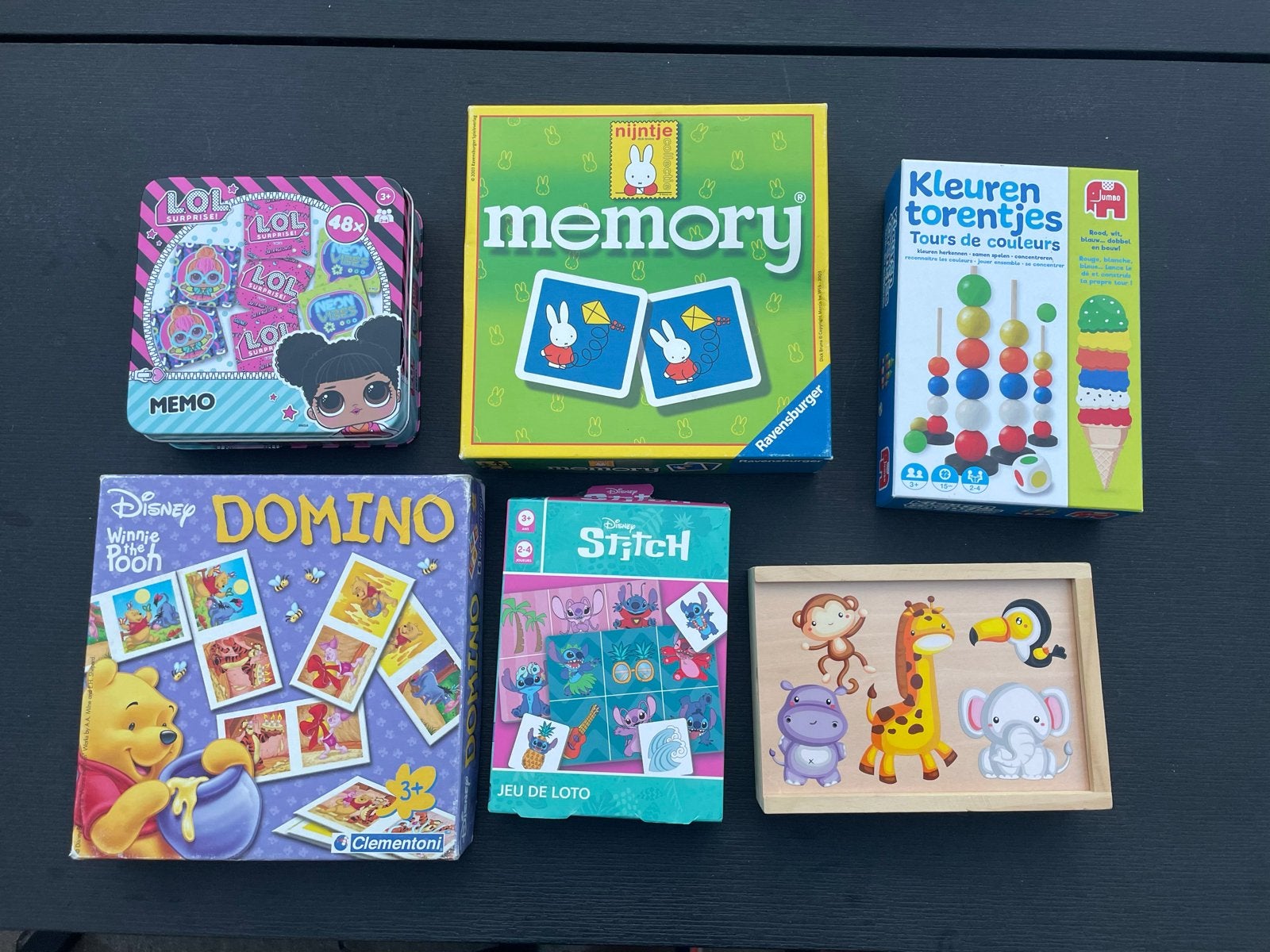 Diverse spelletjes en puzzels voor kinderen, Ophalen, 2 tot 4 jaar, Gebruikt, Meer dan 50 stukjes