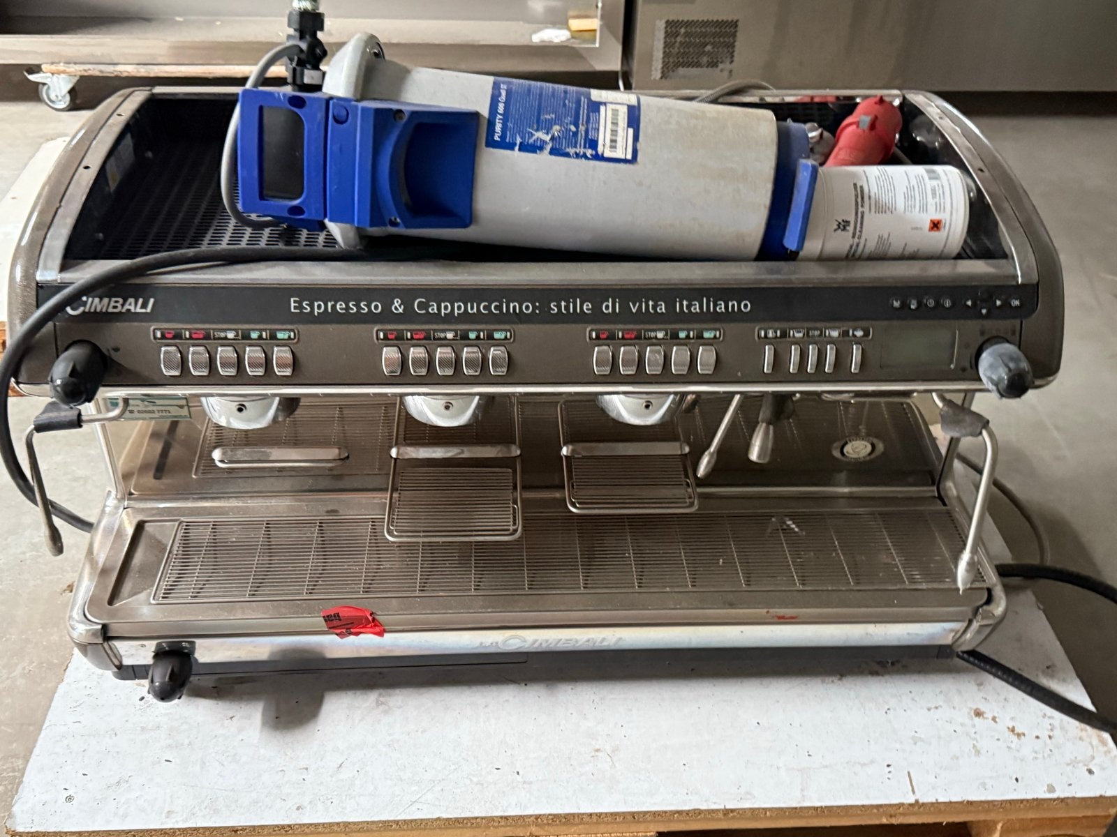 La Cimbali Professionele Espresso Machine - Gebruikt, Ophalen, Gebruikt, Koffie en Espresso