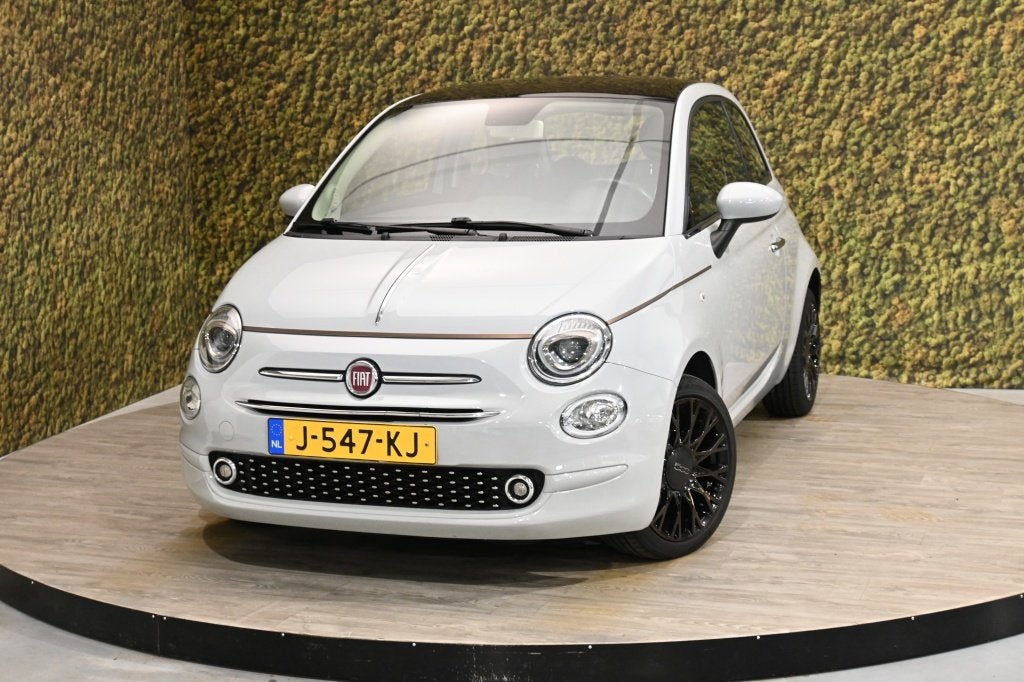 Fiat 500 1.2 Collezione | PDC | Climate | Uniek (bj 2019), Auto's, Voorwielaandrijving, Stof, Gebruikt, 4 cilinders