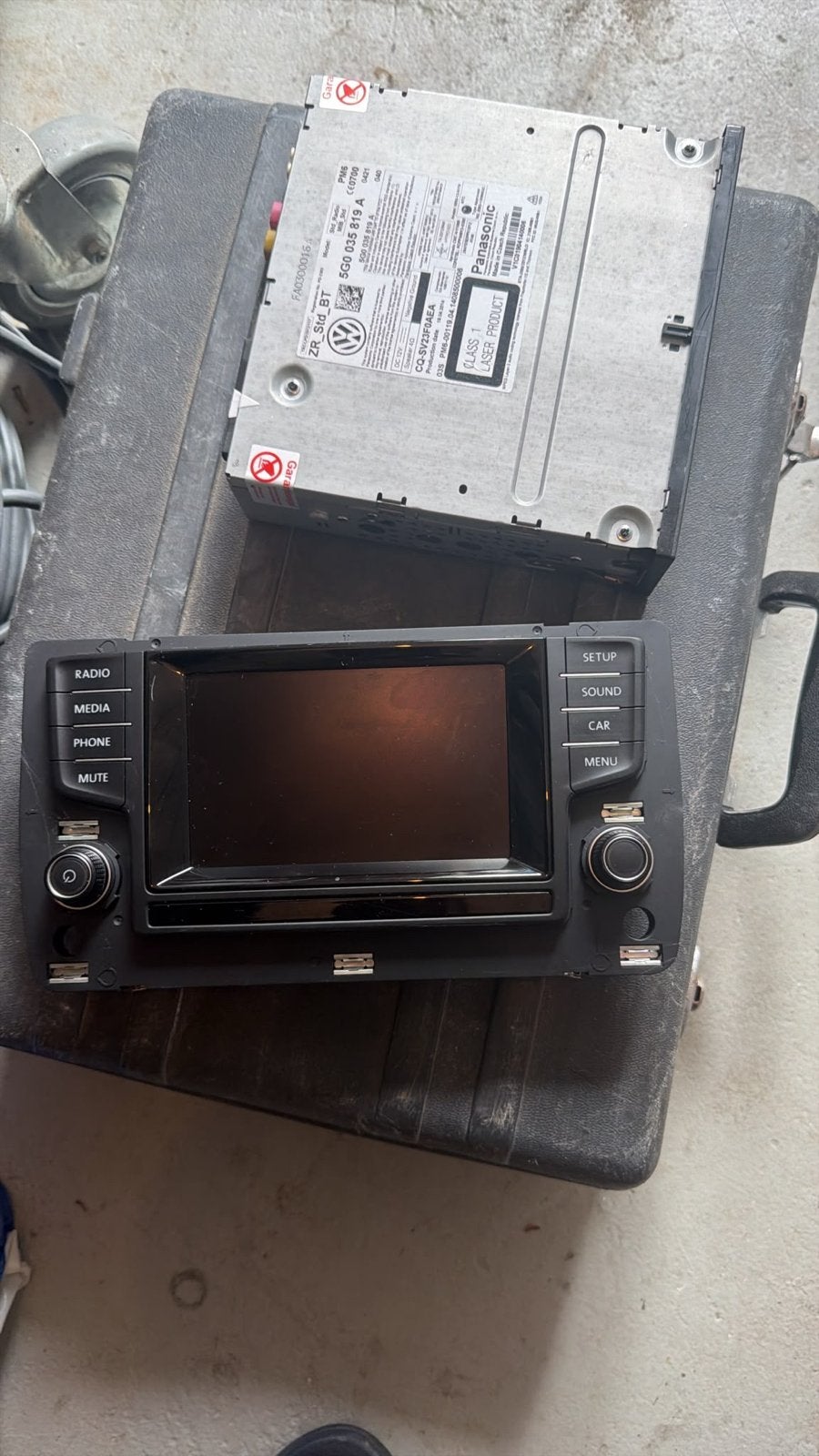 Volkswagen Golf 7 Discover Media MIB2 Radio Navigatie, Auto diversen, Autoradio's, Ophalen, Gebruikt