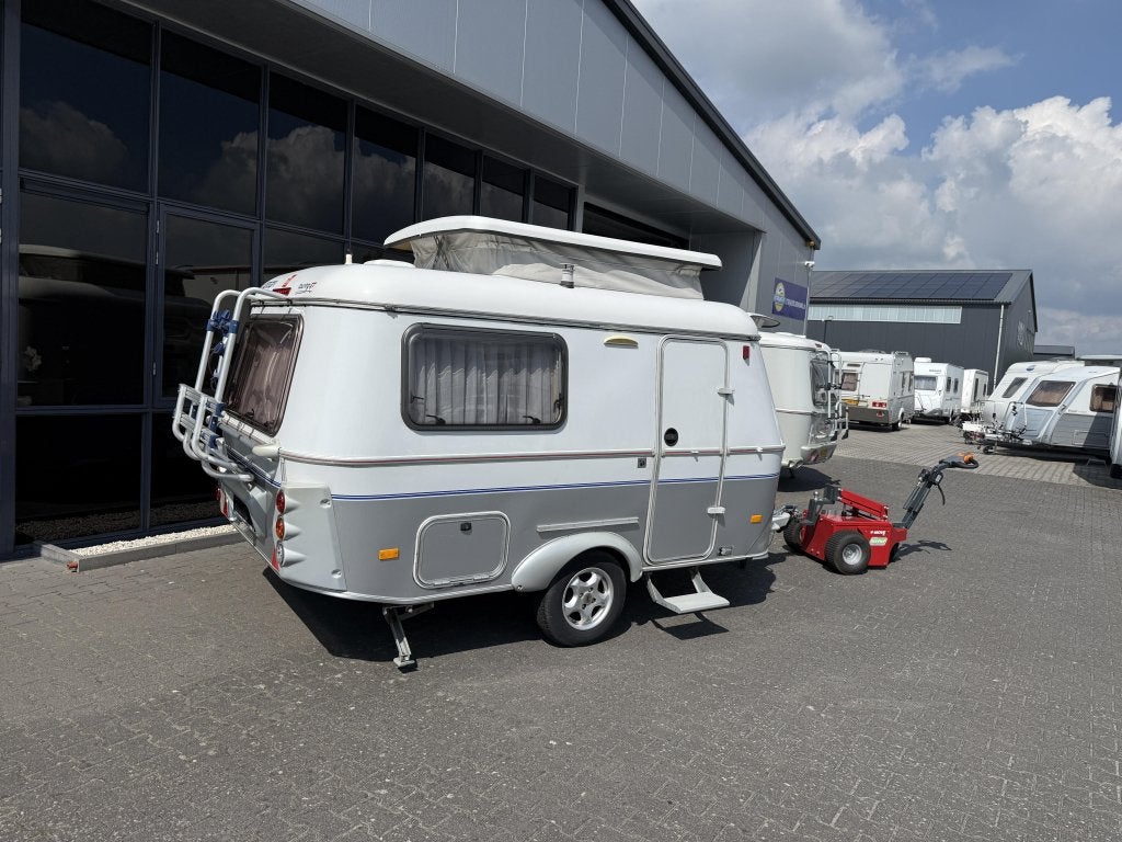 Eriba Touring GT Familia 310 Bed + Zit Slechts 680 KG Bj2007, Caravans en Kamperen, Caravans, Schokbreker, Bedrijf, Treinzit, Tot en met 3