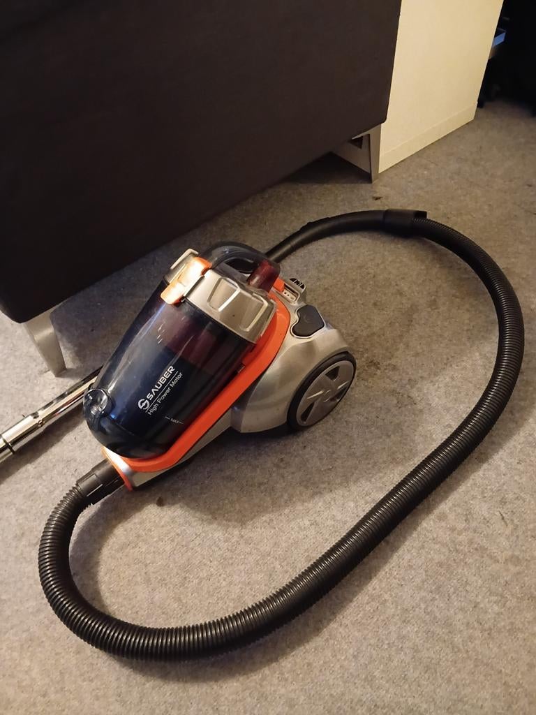 Sauber stofzuiger zonder zak - Krachtige cycloon technologie, Ophalen, Gebruikt, Reservoir