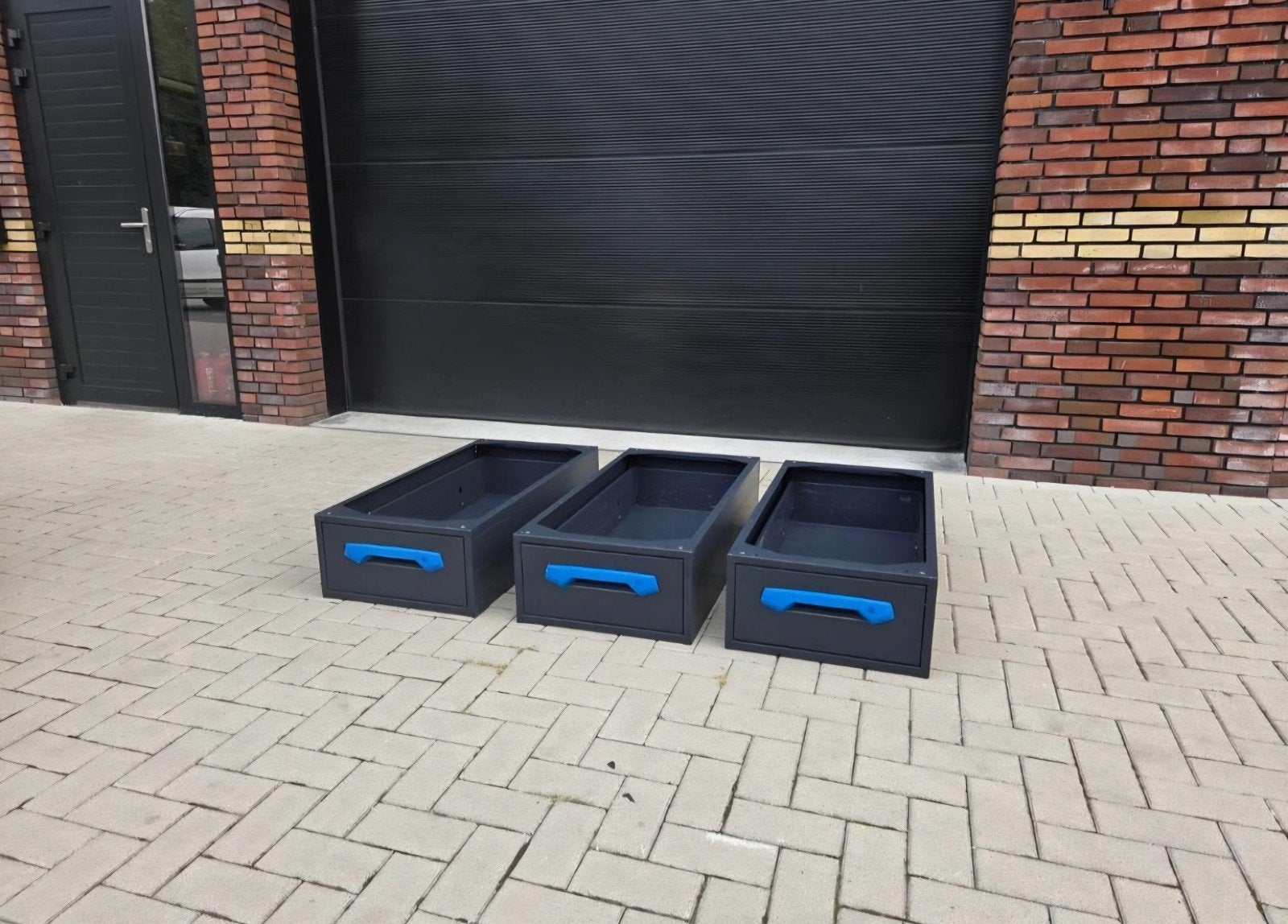 sortimo bedrijfswagen inrichting bedrijfswageninrichting, Ophalen
