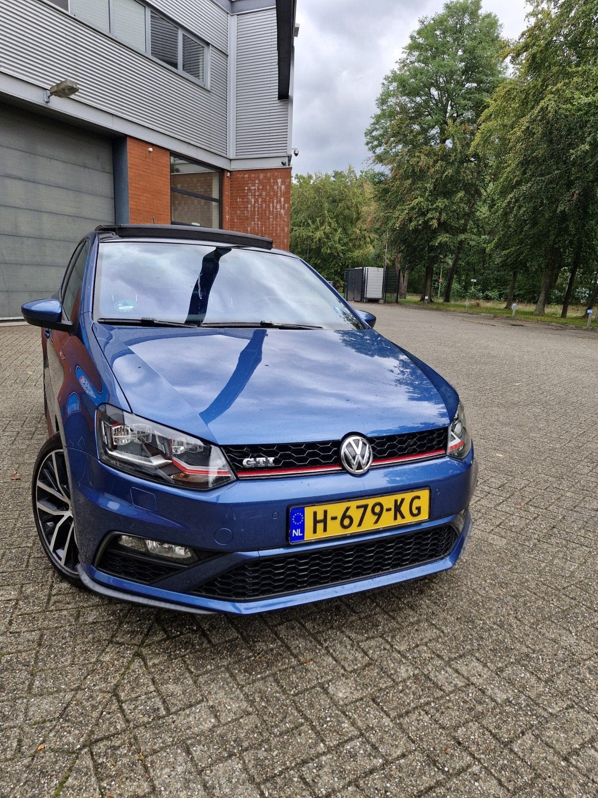Volkswagen Polo 1.8 TSI 141KW BMT GTI 2015 Blauw, Zwart, Blauw, 1180 kg, Particulier