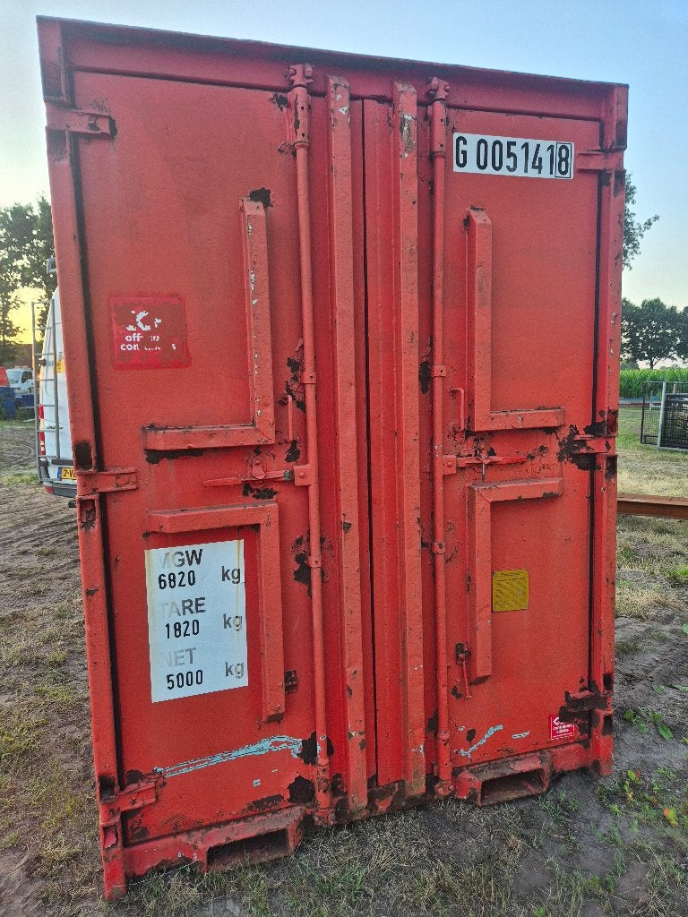 Robuuste stalen offshore container 150x190x260cm, 1820kg, Gebruikt, Overige typen, Ophalen of Verzenden, .