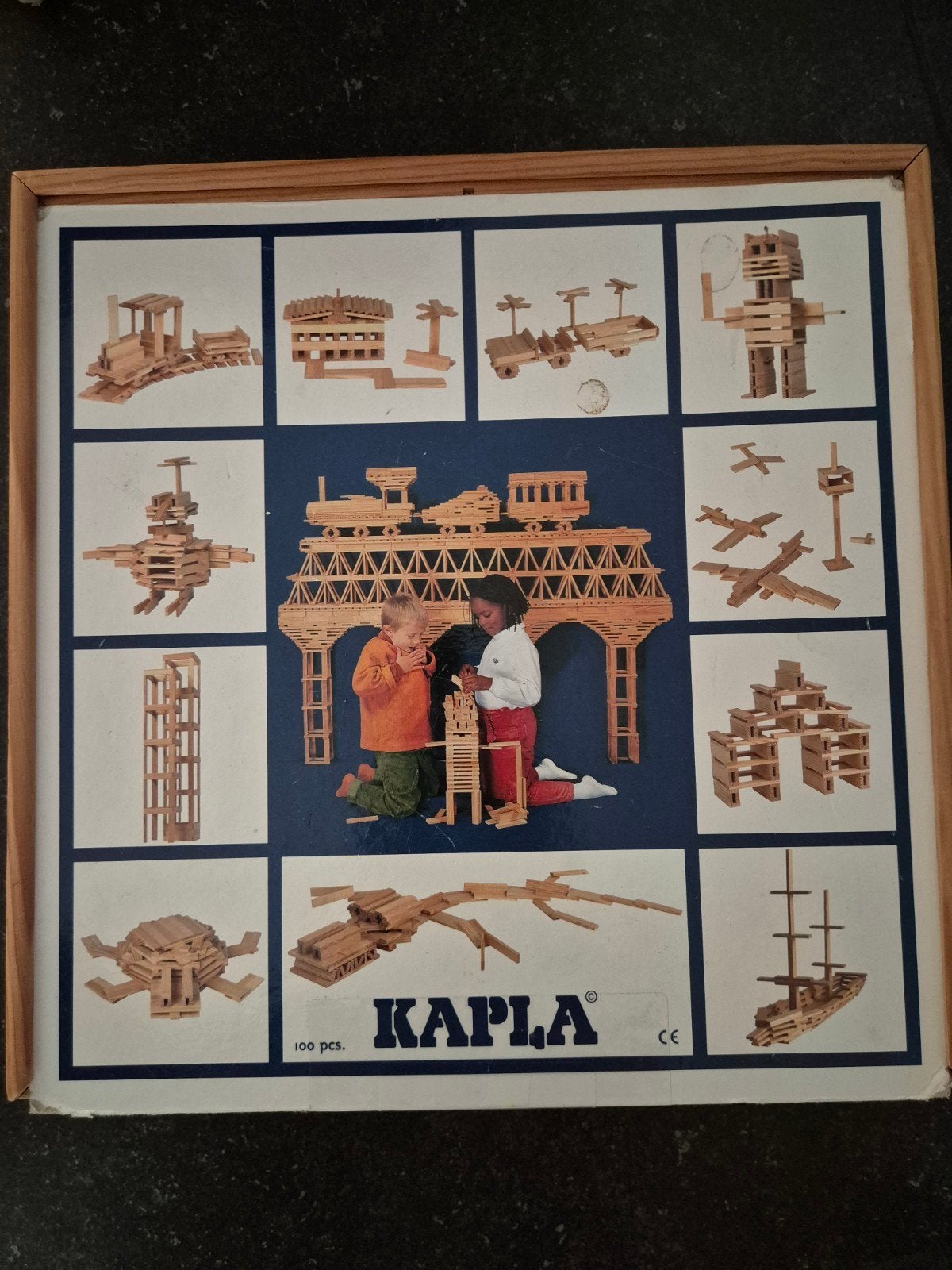 Kapla bouwplankjes - 100 stuks, Ophalen of Verzenden, Gebruikt, Overige merken