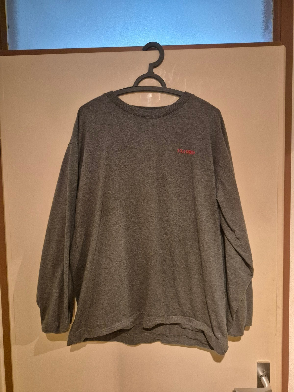 Closed, long sleeve, Ophalen of Verzenden, Zo goed als nieuw, Grijs