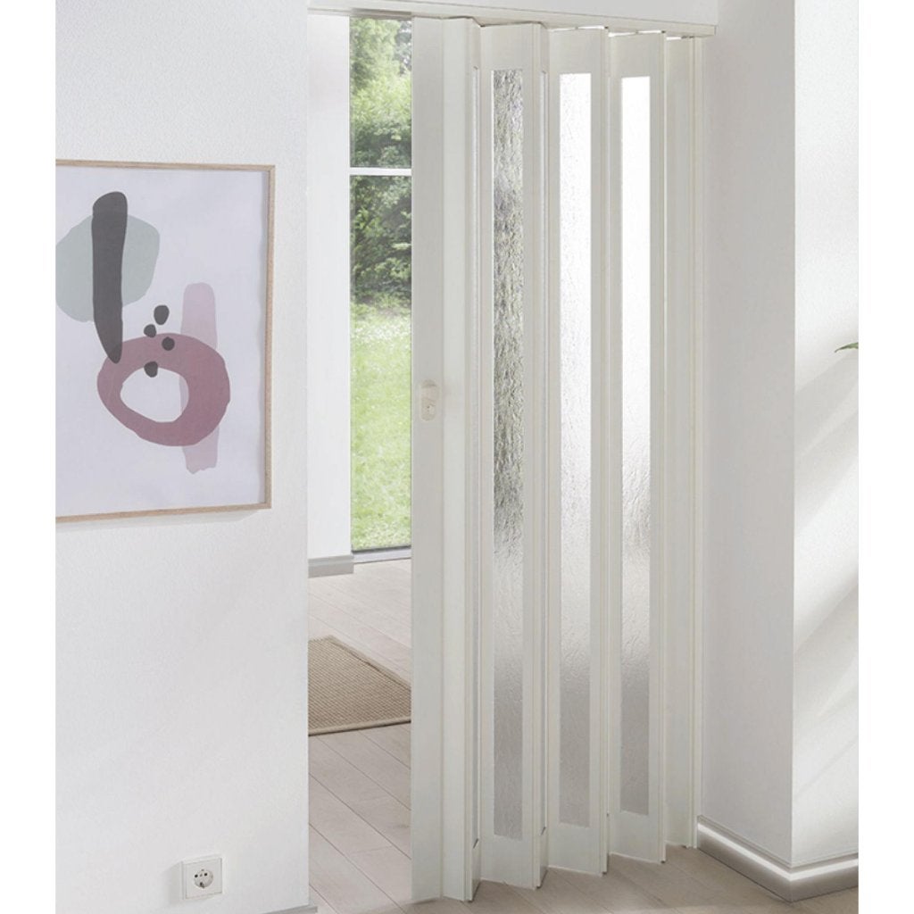 SALE Marley Eurostar vouwdeur zonder glas BxH 83x205 cm, Wit, Lamellen, Nieuw, Ophalen of Verzenden