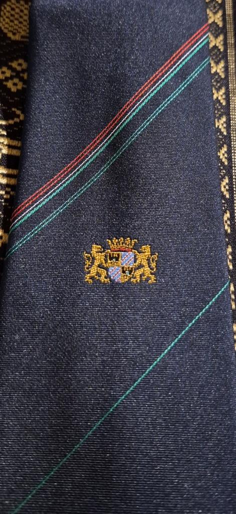 Provincie Groningen stropdas rood-wit-groen gestreept, Ophalen of Verzenden, Nieuw, Blauw