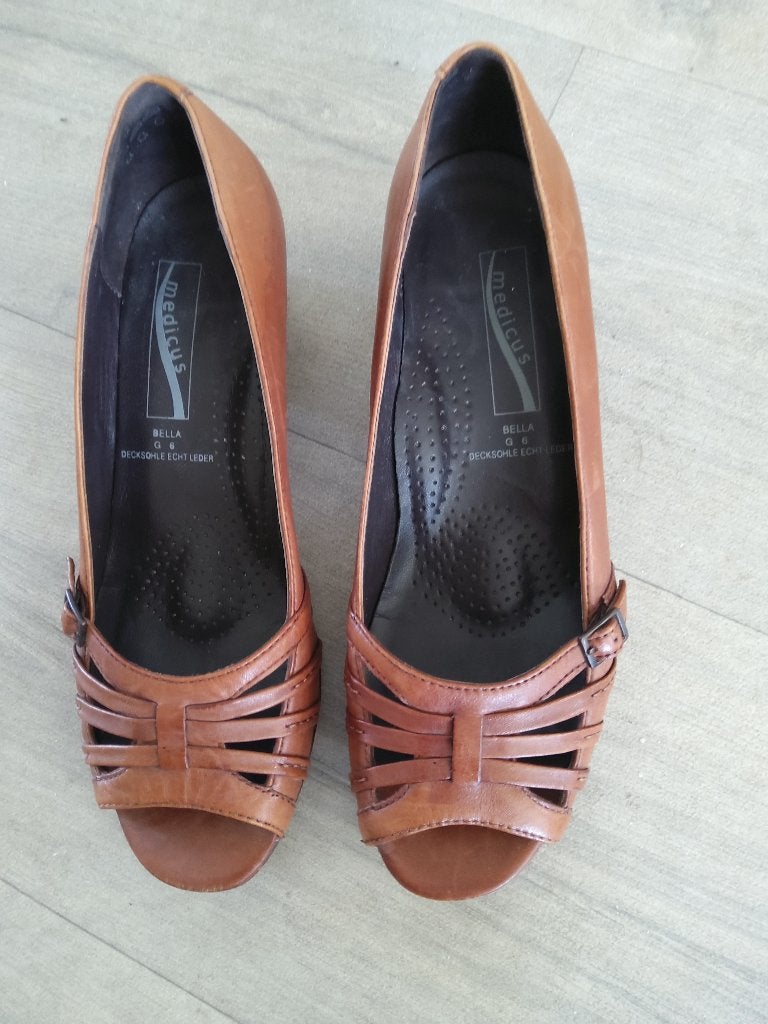 schoenen maat 39, Ophalen, Pumps, Medicus, Bruin