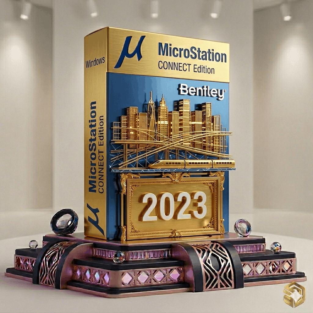Bentley MicroStation CONNECT Edition 2023, Computers en Software, Ontwerp- en Bewerkingssoftware, Zo goed als nieuw, Windows, Ophalen