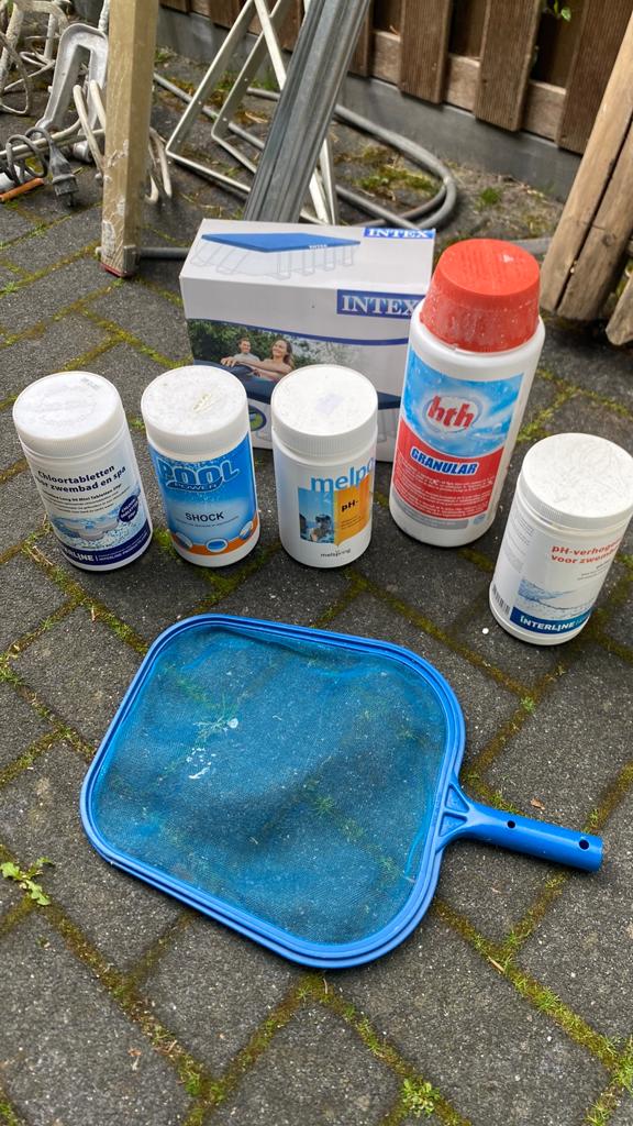 Zwembad granulaat poeder chloor PH waarde, Ophalen, Zo goed als nieuw, Reinigingsmiddel