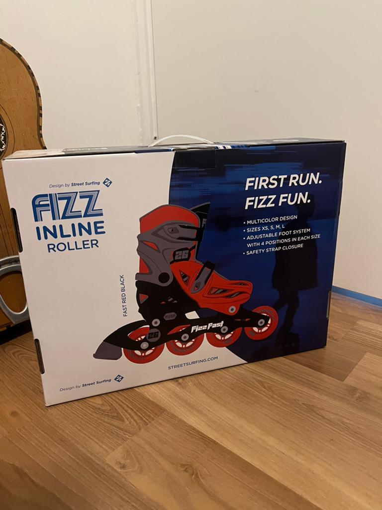 FIZZ inline skates – verstelbaar maat S, Sport en Fitness, Skeelers, Ophalen of Verzenden, Verstelbaar, Nieuw, Kinderen