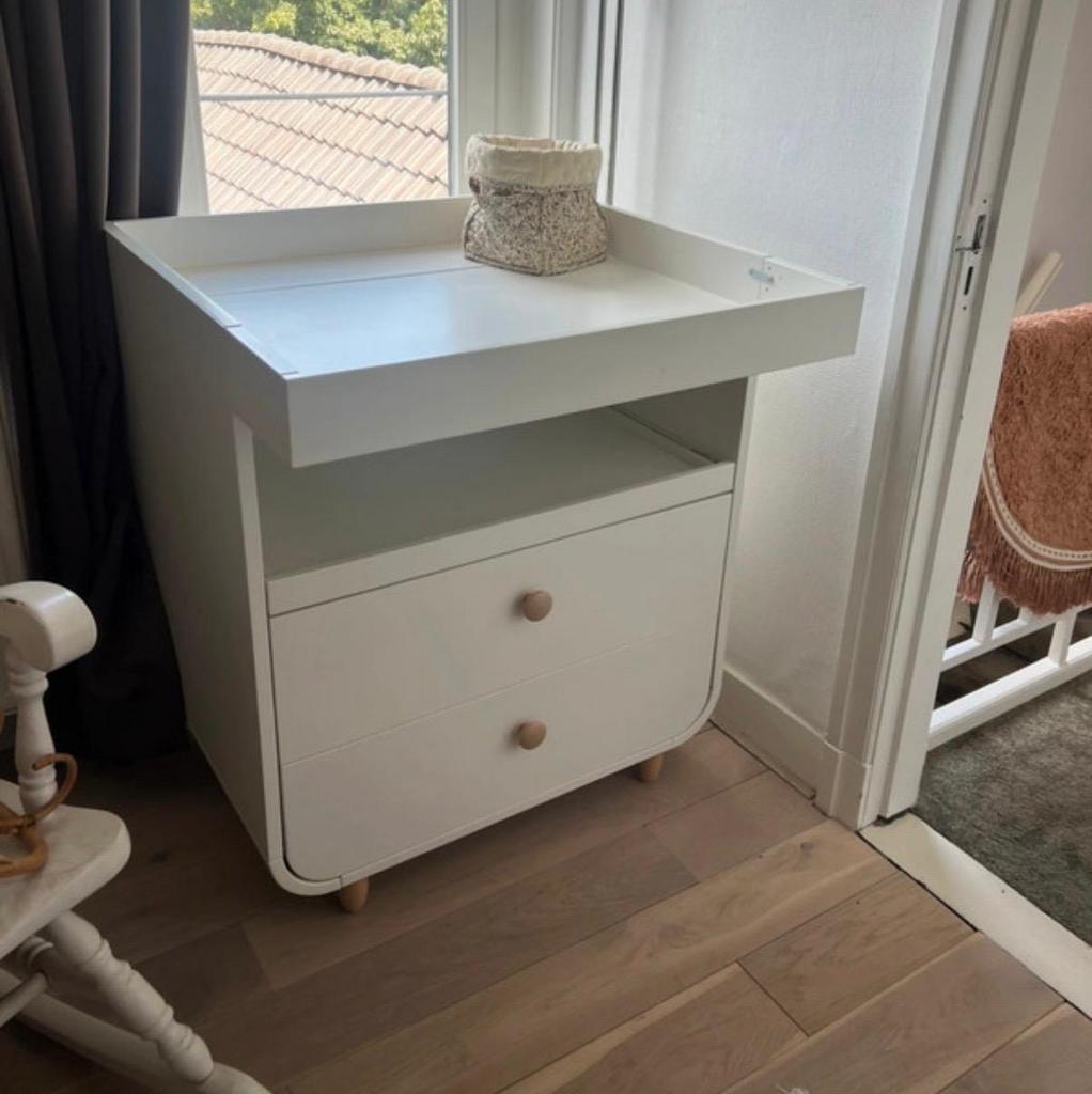 IKEA Commode met lades en opzetstuk, Kinderen en Baby's, Kinderkamer | Commodes en Kasten, Ophalen, Gebruikt, 50 tot 70 cm, 75 tot 100 cm