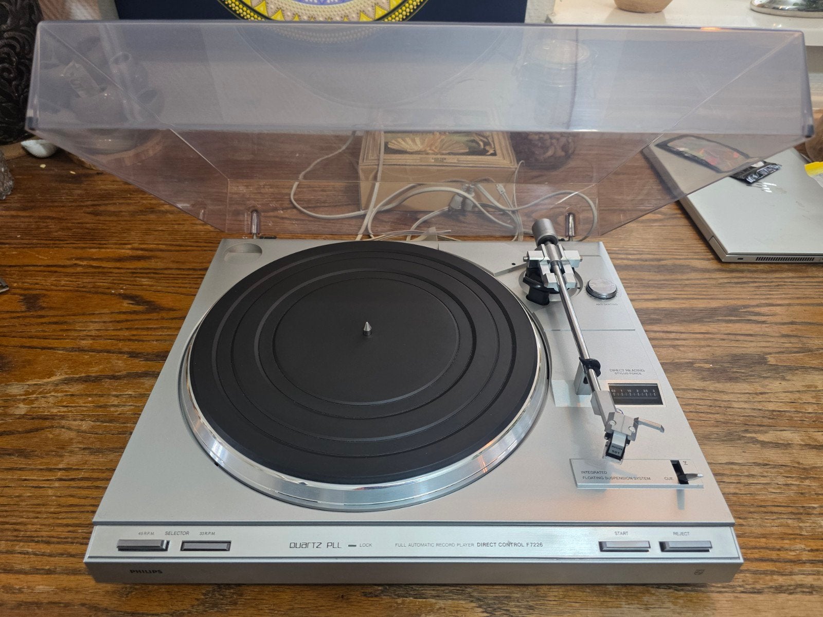 Philips F7226 Direct Control Platenspeler – Volautomatisch, Philips, Gebruikt, Automatisch, Ophalen of Verzenden