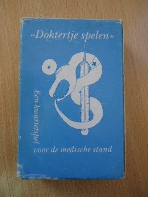 "Doktertje spelen" kwartetspel voor de medische stand, Ophalen of Verzenden, Kwartet(ten)