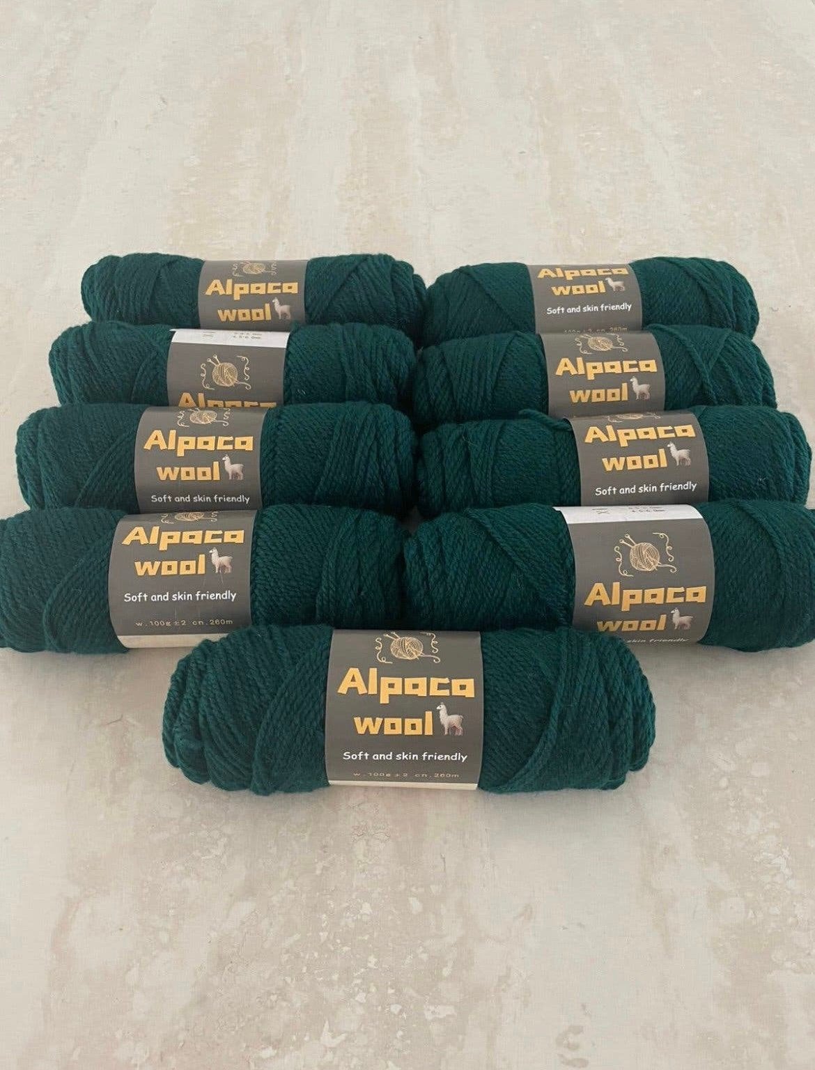 alpaca wool, Ophalen of Verzenden, Zo goed als nieuw, Breien of Haken, Wol of Garen