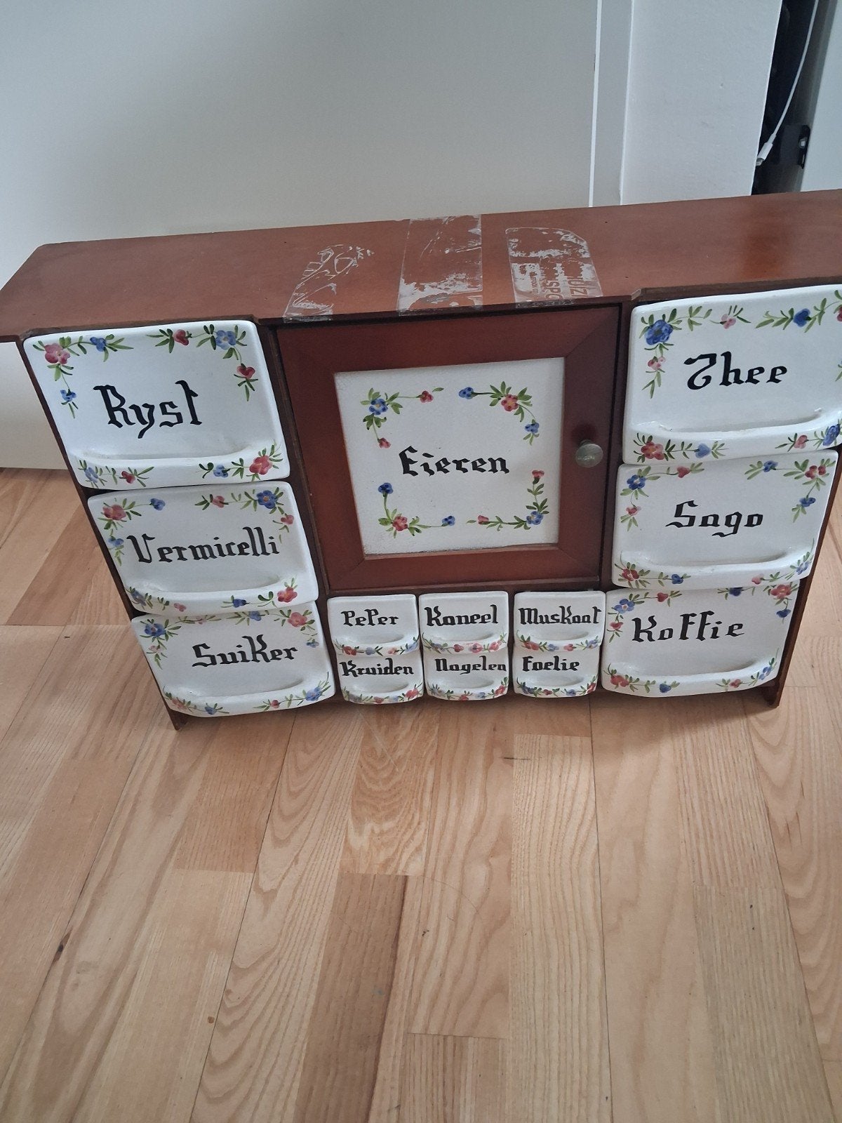 Kruiden rek, Antiek en Kunst, Curiosa en Brocante, Ophalen