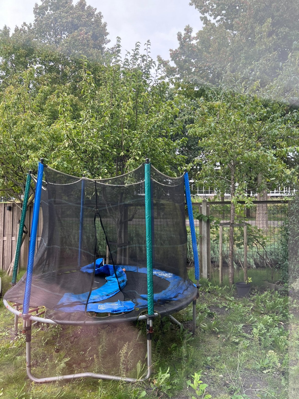 Trampoline, Ophalen, Gebruikt