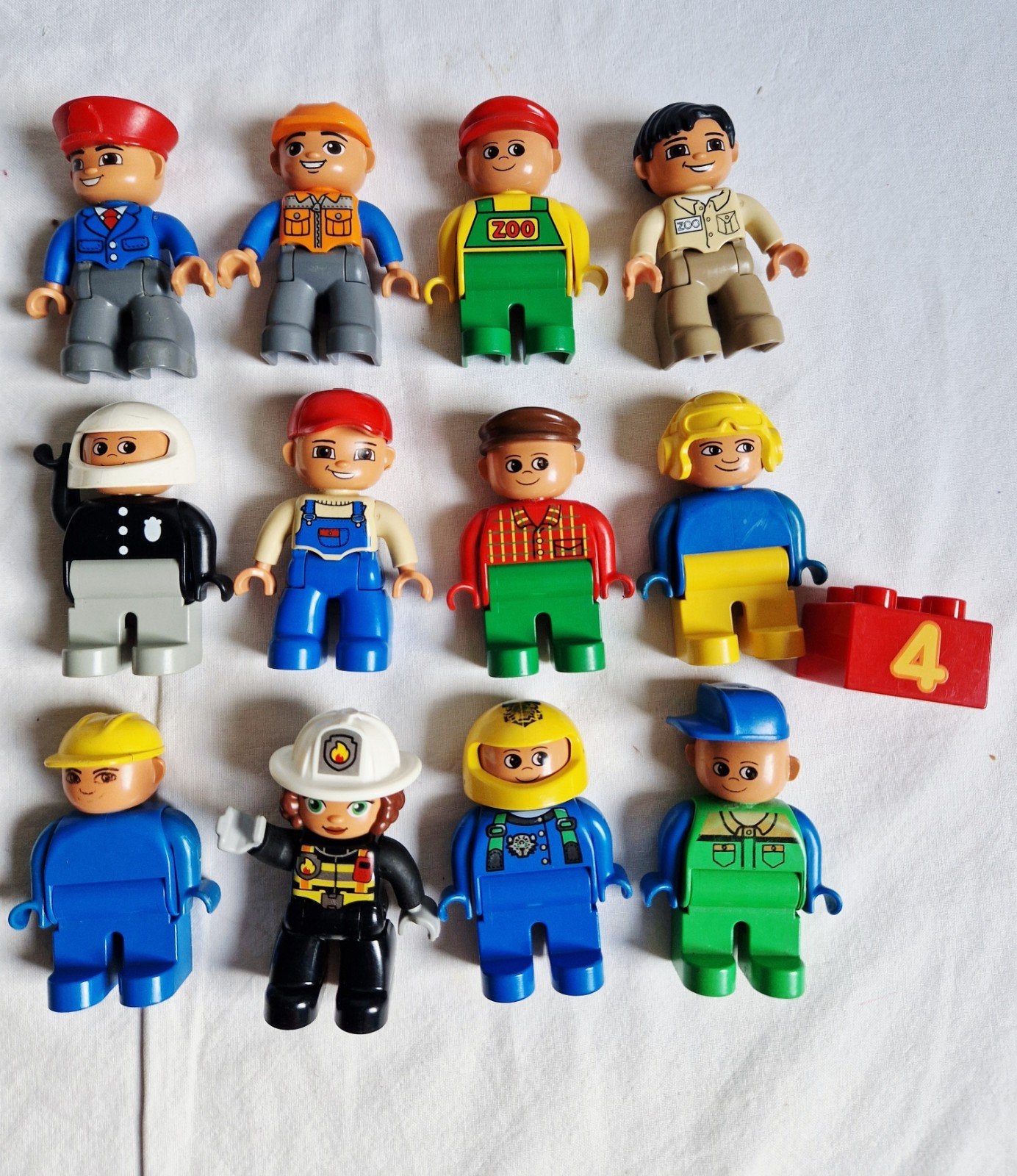 Duplo poppetjes prijs is per set van 12 poppetjes, Ophalen of Verzenden, Gebruikt, Duplo