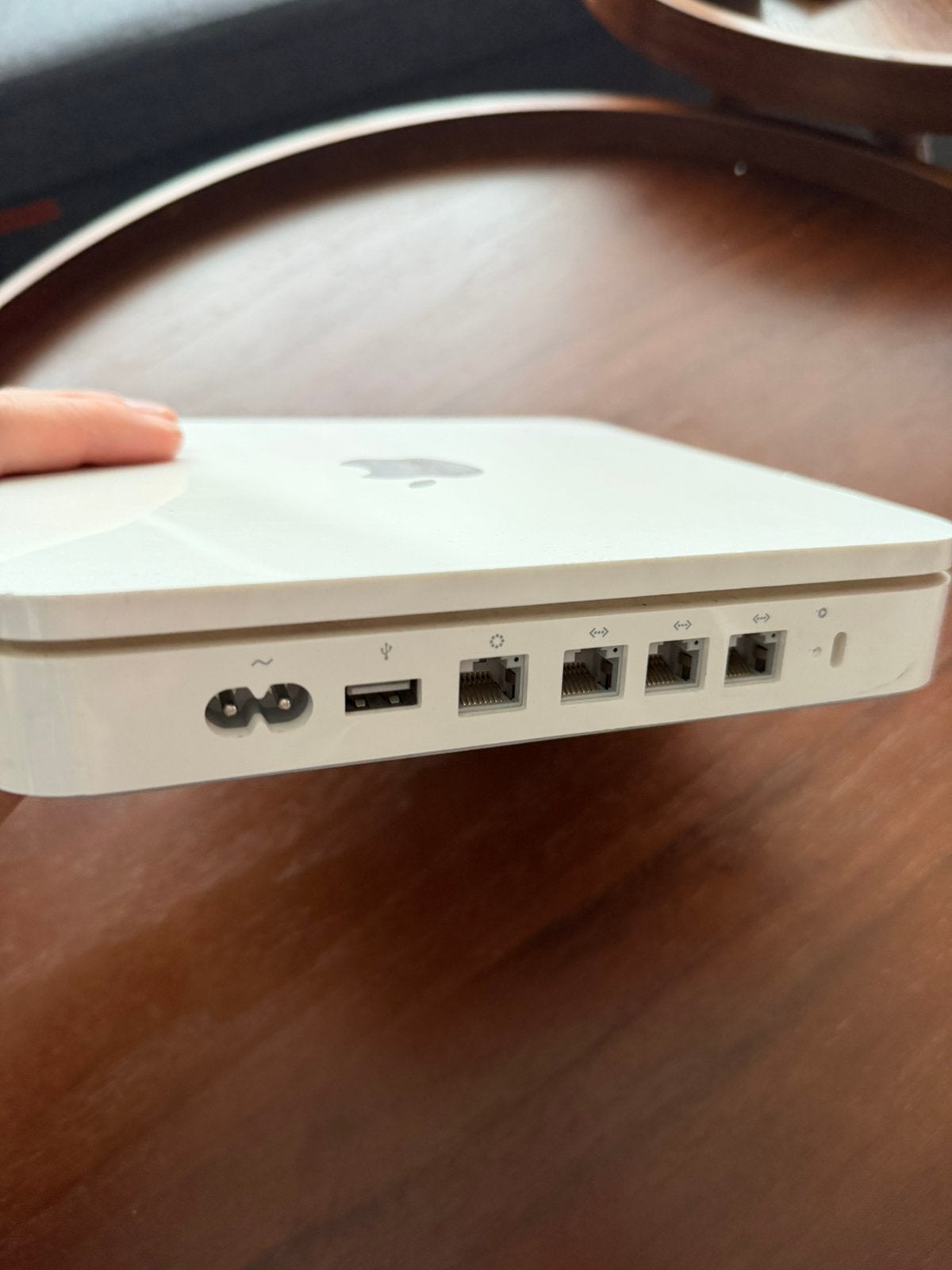 AirPort Time Capsule 802.11n (3e generatie), Computers en Software, Routers en Modems, Ophalen of Verzenden, Gebruikt, Router