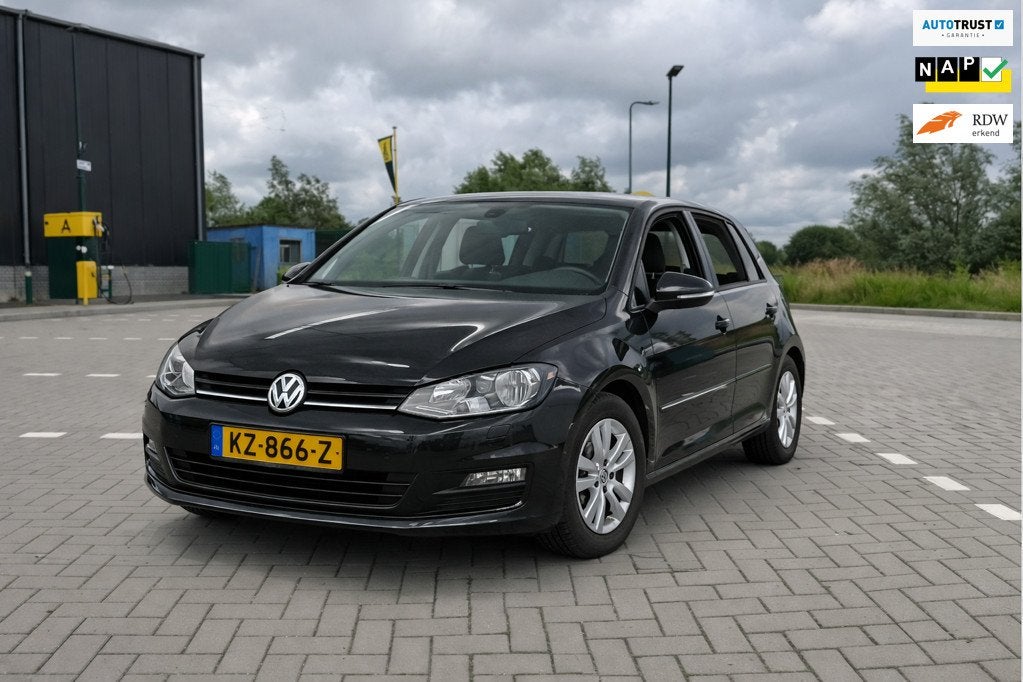 Volkswagen Golf 1.0 TSI Edition, bj 2017 benzine, Auto's, Voorwielaandrijving, Stof, Gebruikt, Euro 6