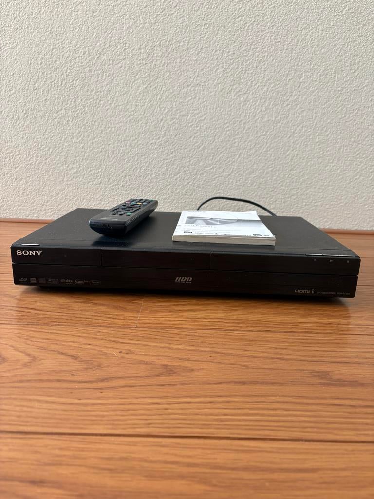 Sony DVD Recorder RDR-AT105 met afstandsbediening, Ophalen of Verzenden, Dvd-recorder, Sony, Met harddisk
