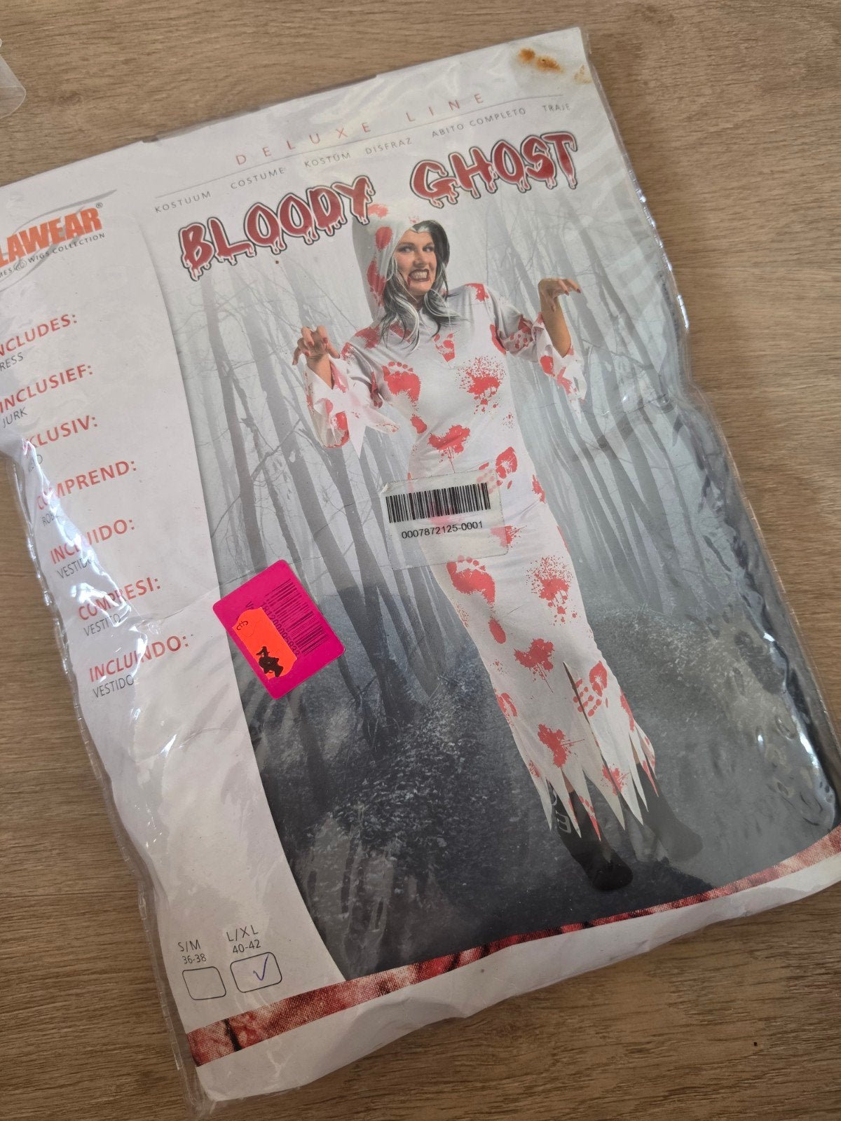 nieuw bloody ghost maat L/XL, Ophalen of Verzenden, Nieuw, Maat 46/48 (XL) of groter, Carnaval