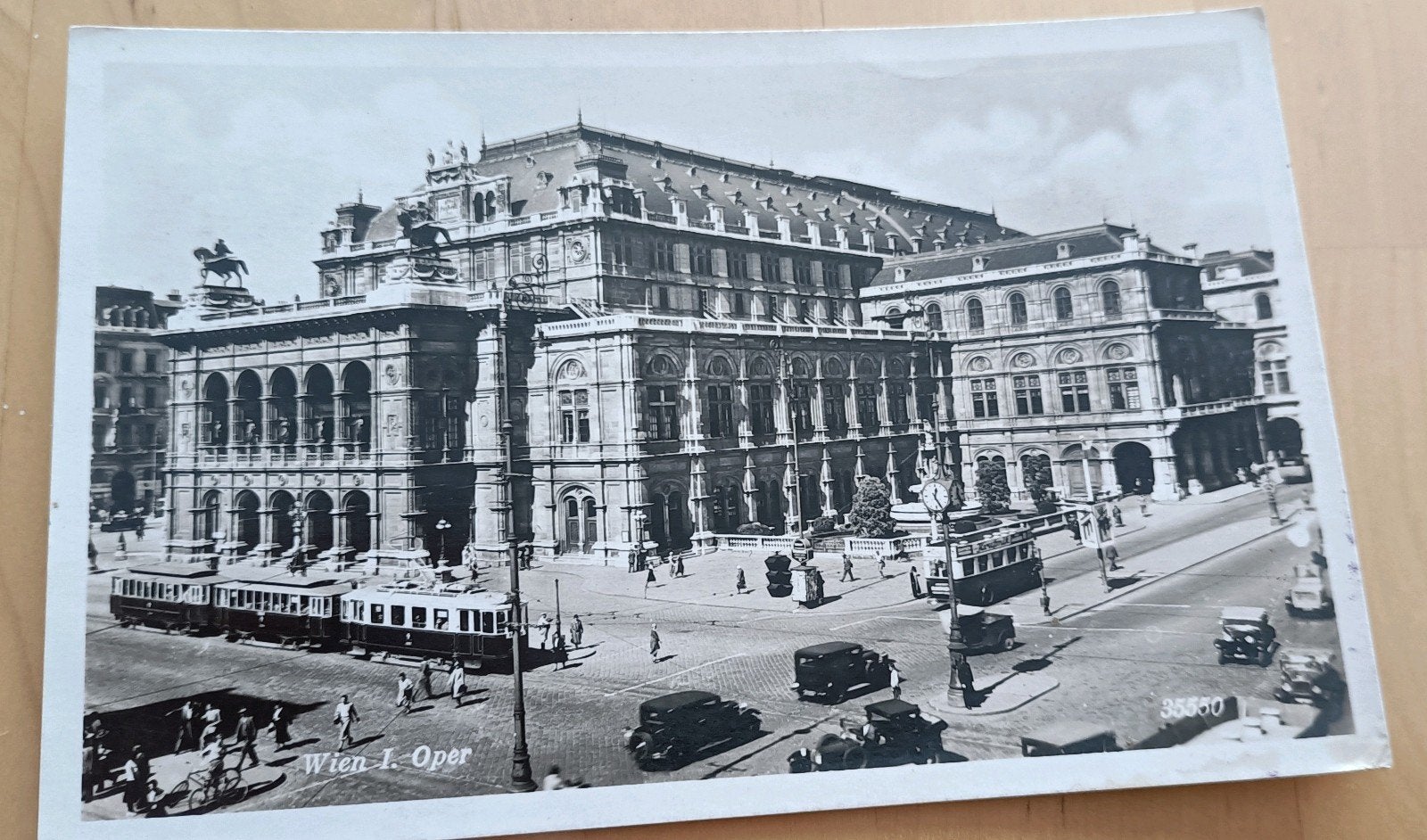 Wien. Wenen. I. Oper. Operagebouw ca 1915, Ophalen of Verzenden, Voor 1920, Gelopen, Oostenrijk