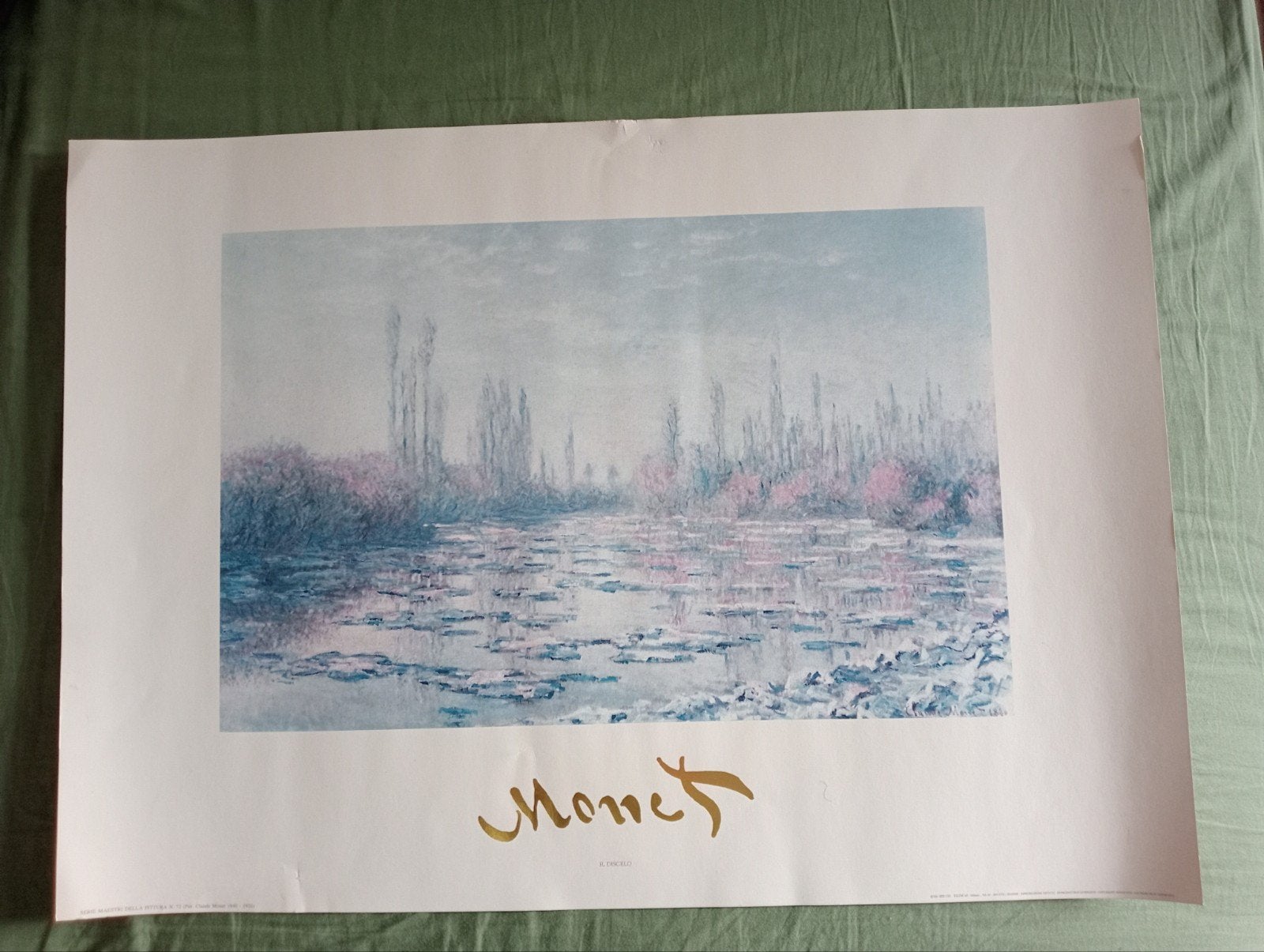 Claude Monet print Landschap, Ophalen of Verzenden