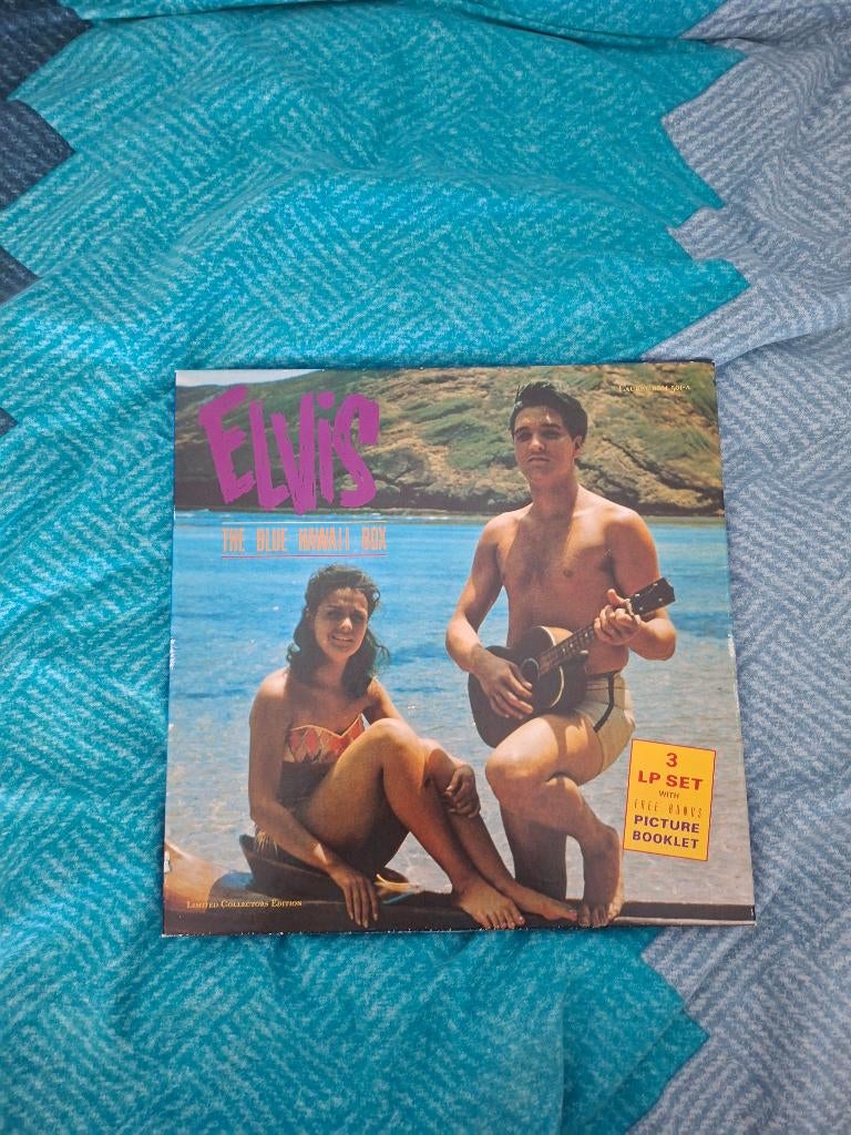 Elvis Presley - The Blue Hawaii Box (EU & USA Persing), Ophalen of Verzenden, Zo goed als nieuw, 12 inch