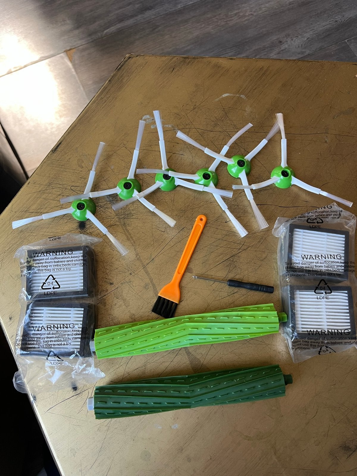 Robotstofzuiger onderdelen set - Borstels en filters, Ophalen of Verzenden, Nieuw