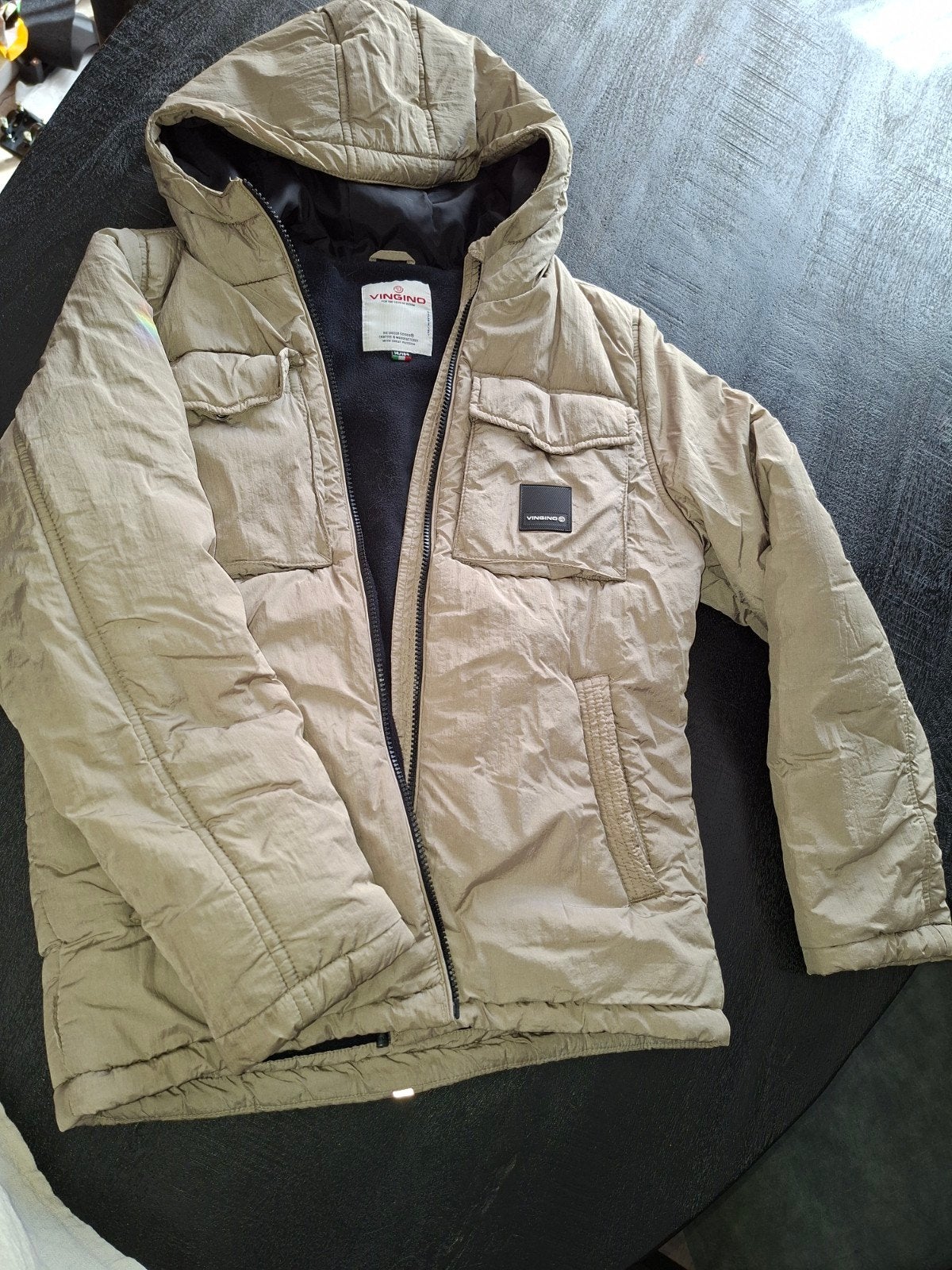 Vingino winterjas maat 164, Kinderen en Baby's, Kinderkleding | Maat 164, Ophalen, Gebruikt, Jongen of Meisje, Vingino