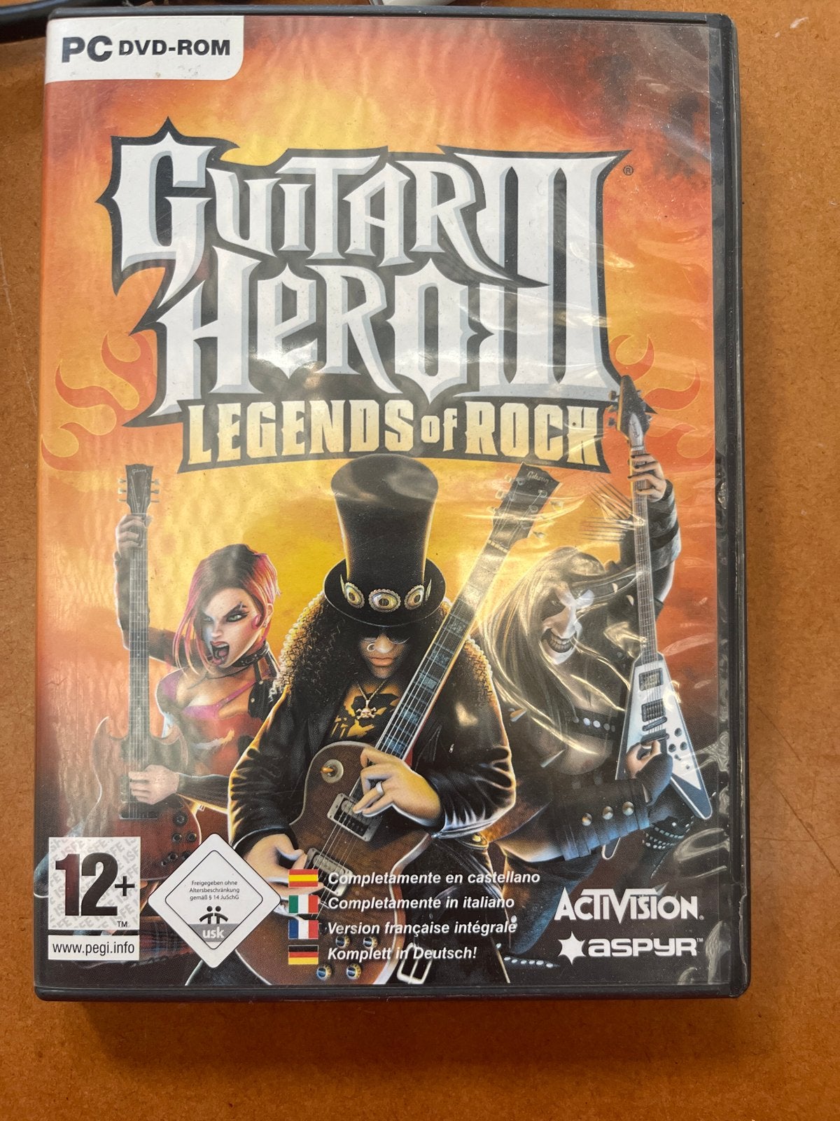 Guitar Hero 3 Legends of Rock PC DVD-ROM, Spelcomputers en Games, Games | Pc, Muziek, Gebruikt, 1 speler, Eén computer