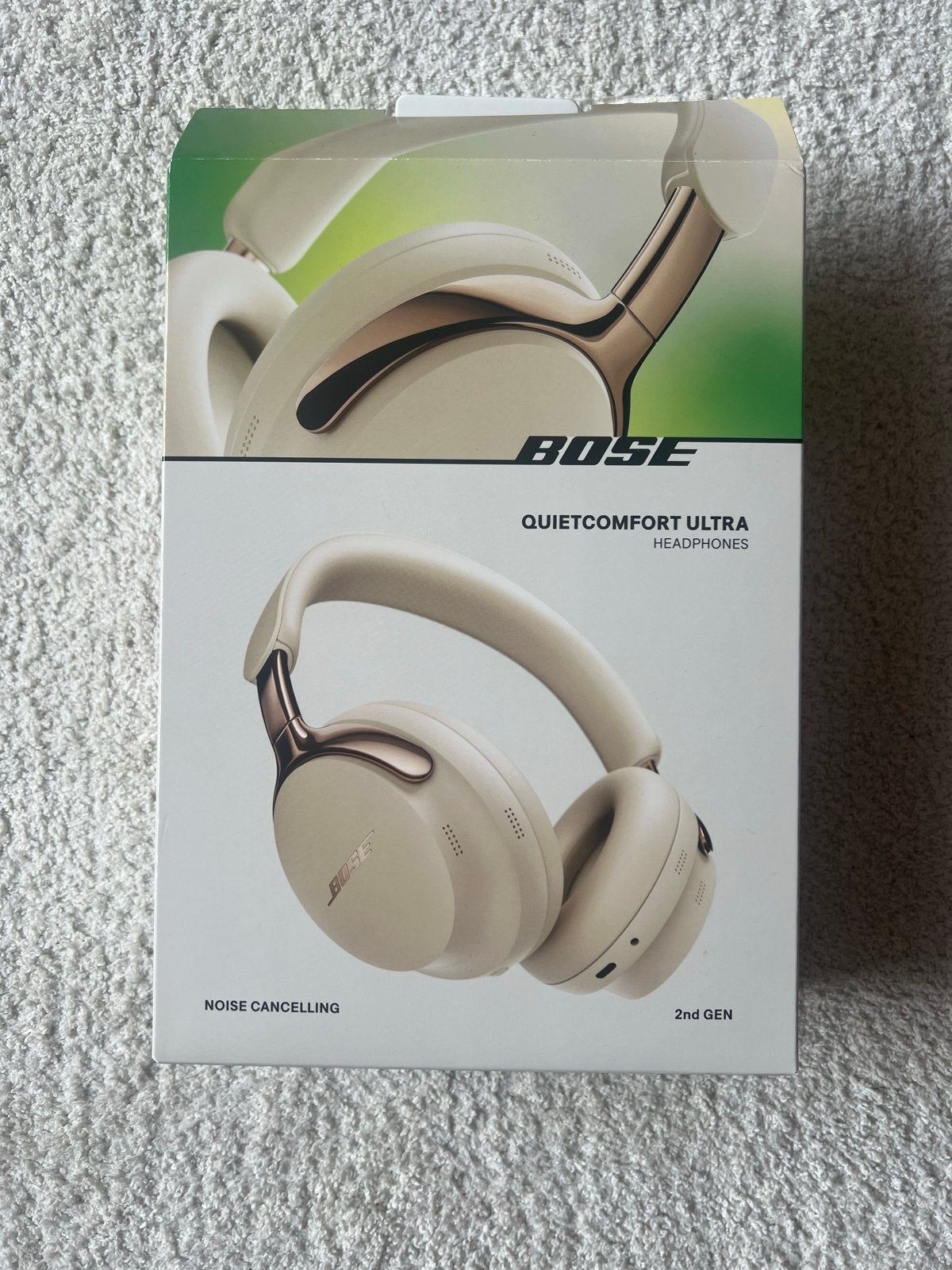 Bose QuietComfort Ultra Headphones 2nd Gen NIEUW, Audio, Tv en Foto, Koptelefoons, Beige, Bluetooth, Nieuw, Ophalen of Verzenden