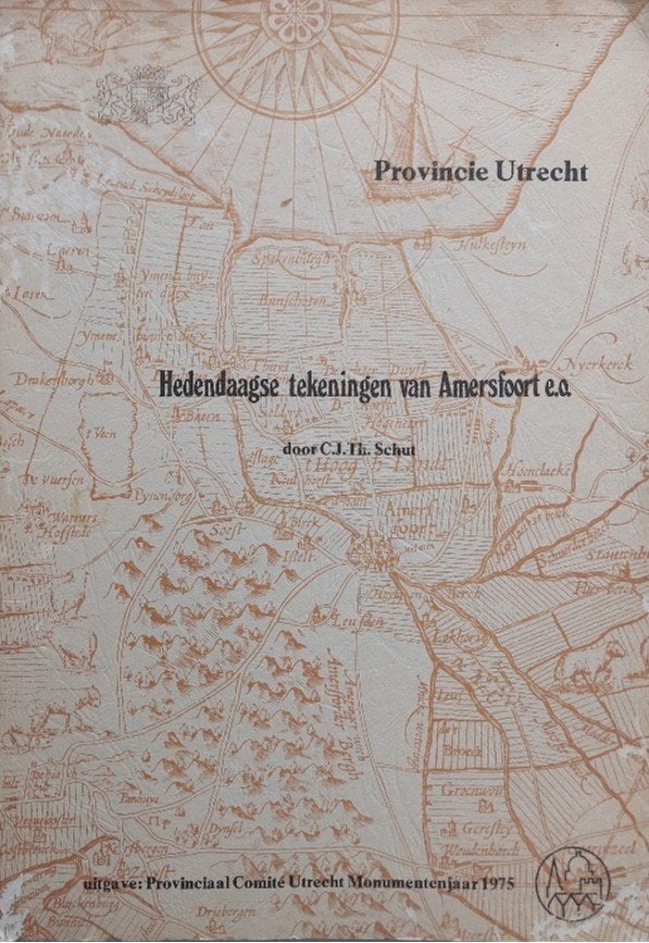 C.J.Th. Schut, 13 Tekeningen van A'foort en omstreken (1975), Antiek en Kunst, Kunst | Tekeningen en Foto's, Ophalen of Verzenden
