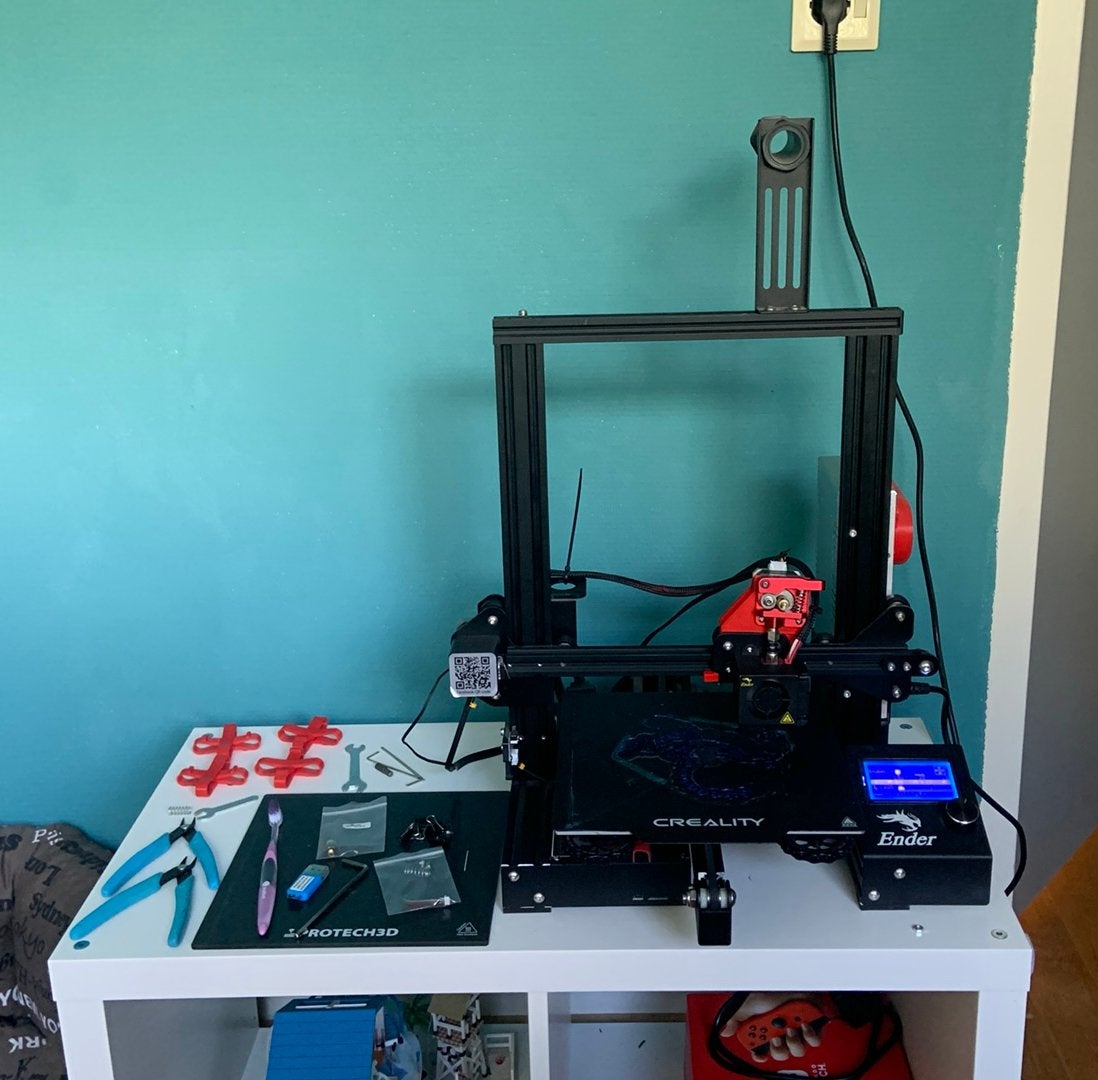 Creality Ender 3 3d printer met upgrades, Ophalen, Zo goed als nieuw