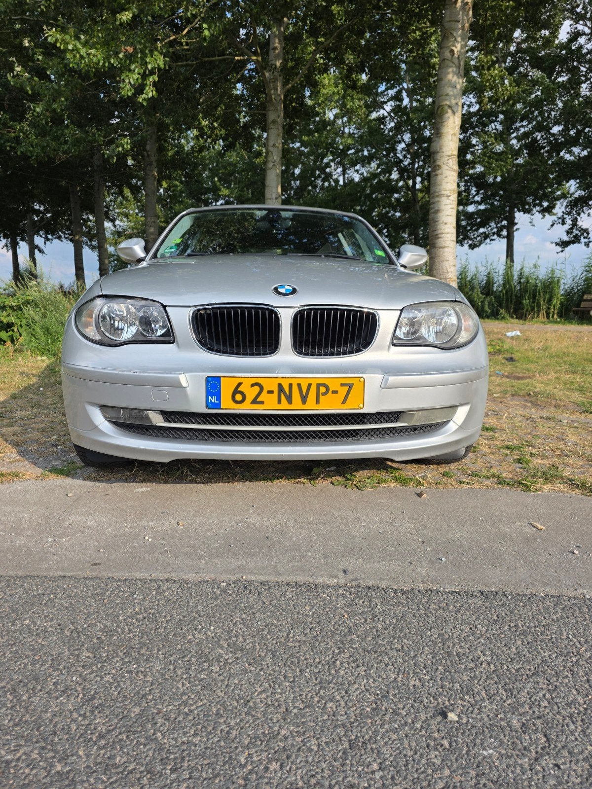 BMW 1-Serie 2.0 116I 3DR 2010 Grijs, Auto's, Stof, 1995 cc, 4 cilinders, 4 stoelen