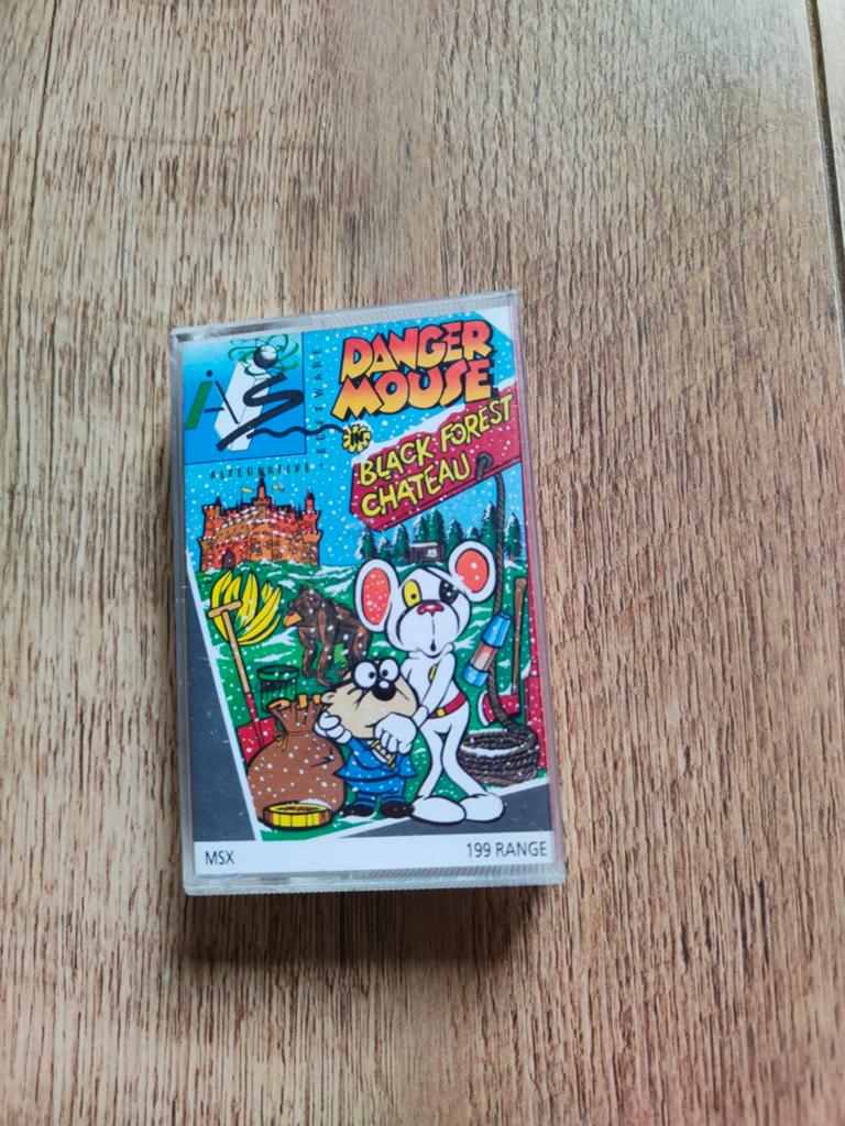 MSX spel - Danger Mouse Black Forest Chateau, Computers en Software, Vintage Computers, Ophalen of Verzenden