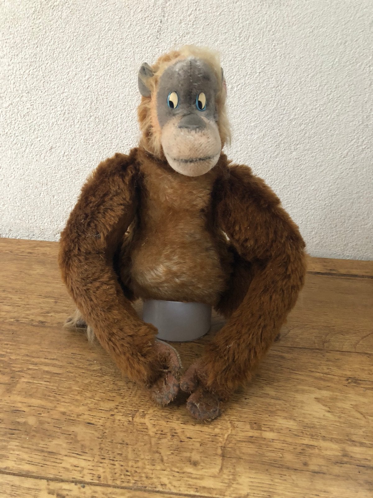 Steiff 680274 Disney King Louie Limited Edition 3000pcs, Ophalen of Verzenden, Leeuwenkoning of Jungle Boek, Gebruikt, Knuffel