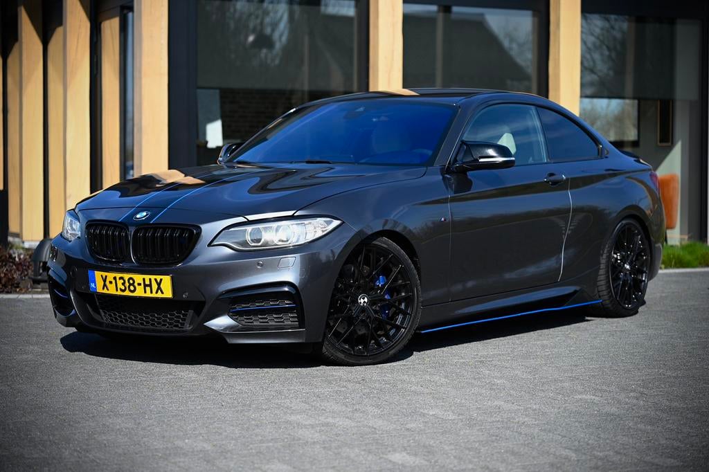 BMW M240i Coupé | B58 | Automaat | Zeer netjes | wit leder, Auto's, BMW, Automaat, 460 pk, Euro 6, 4 stoelen