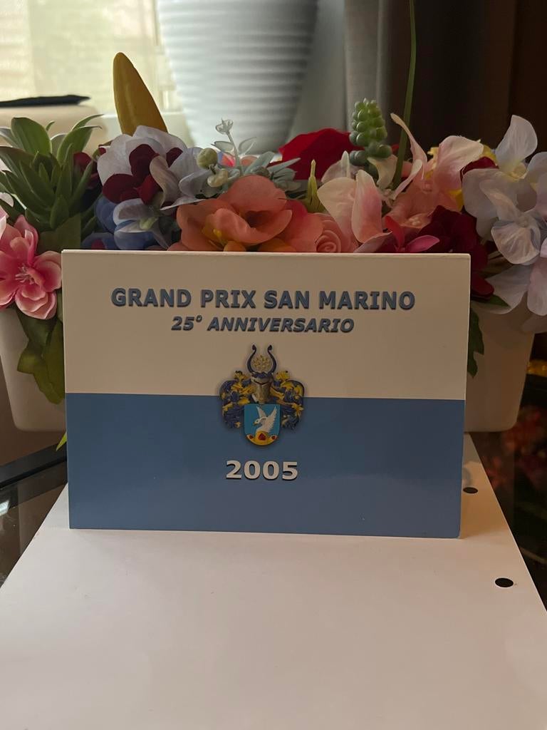 San Marino Grand Prix 25e Anniversario Munten Set 2005, Ophalen, Buitenland, Munten