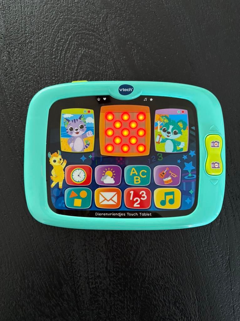 Dierenvriendjes touch tablet Vtech, Ophalen of Verzenden, Zo goed als nieuw, 6 maanden tot 2 jaar