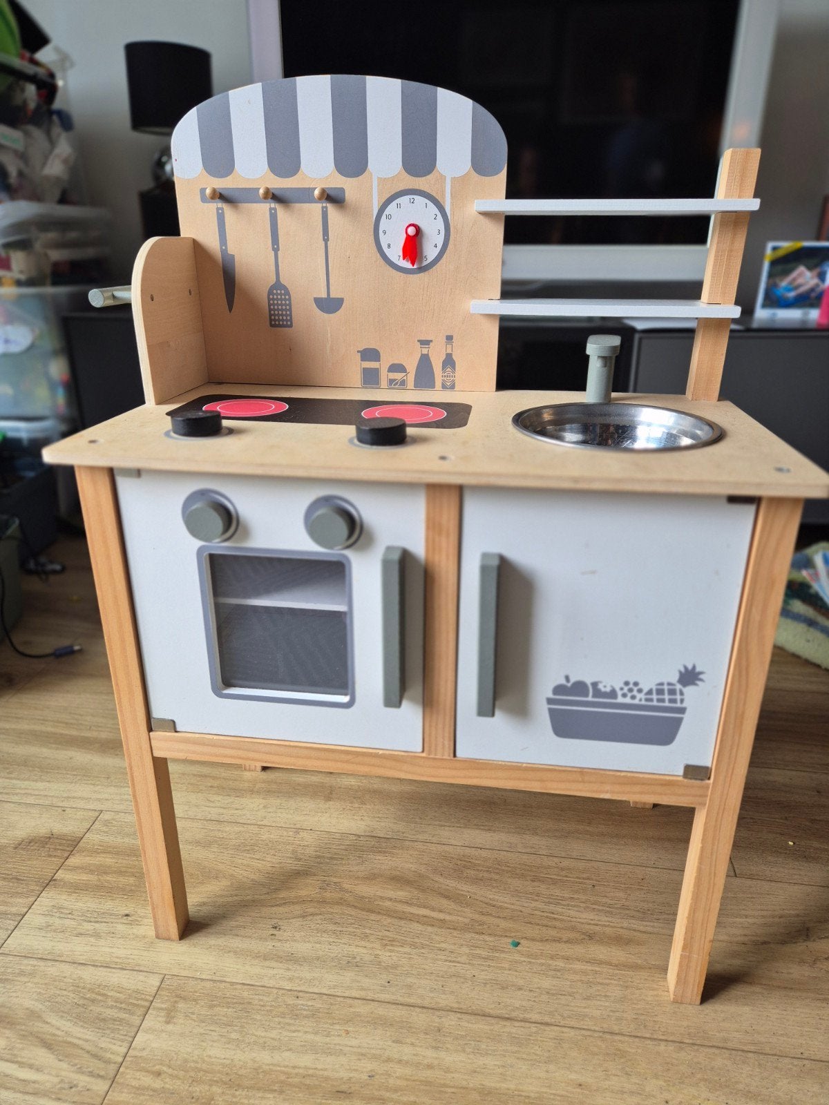 Keukentje van hout, Ophalen, Gebruikt, Hout, Speelkeuken