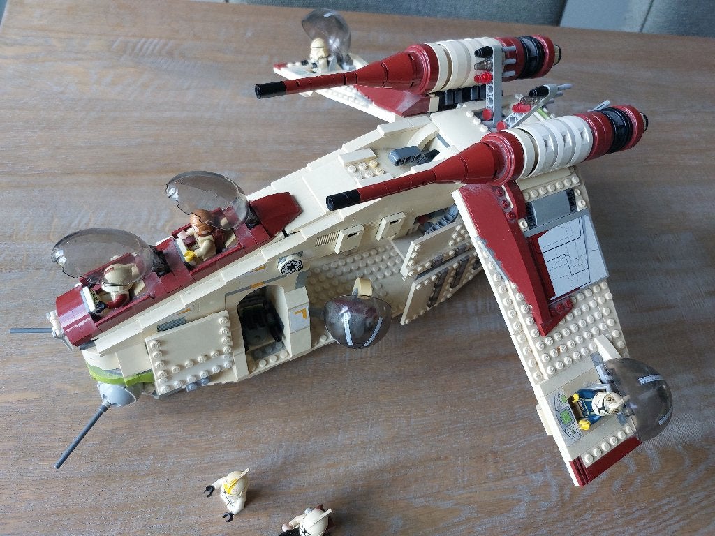 LEGO Star Wars Republic Gunship 75021, Gebruikt, Star Wars, Lego, Ophalen of Verzenden
