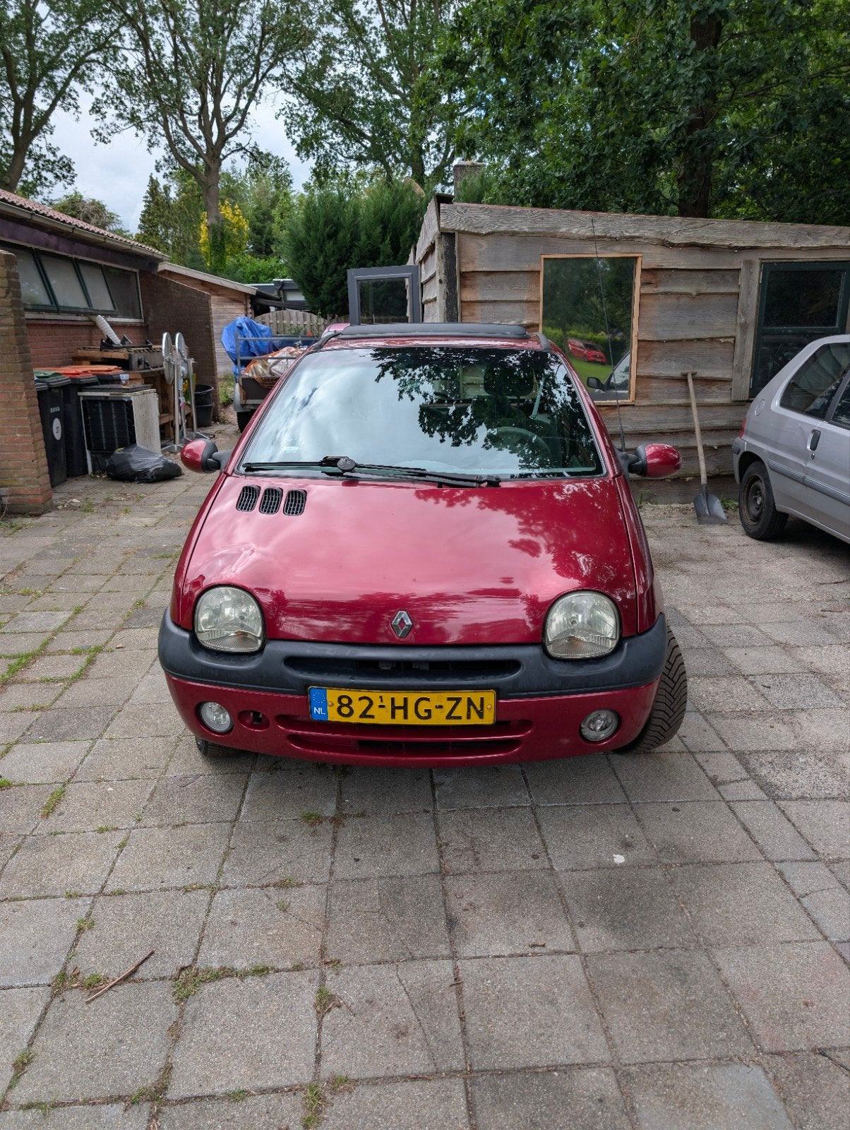Renault Twingo 1.2 Euro 2000 2001 Rood, Ophalen, Gebruikt, Renault